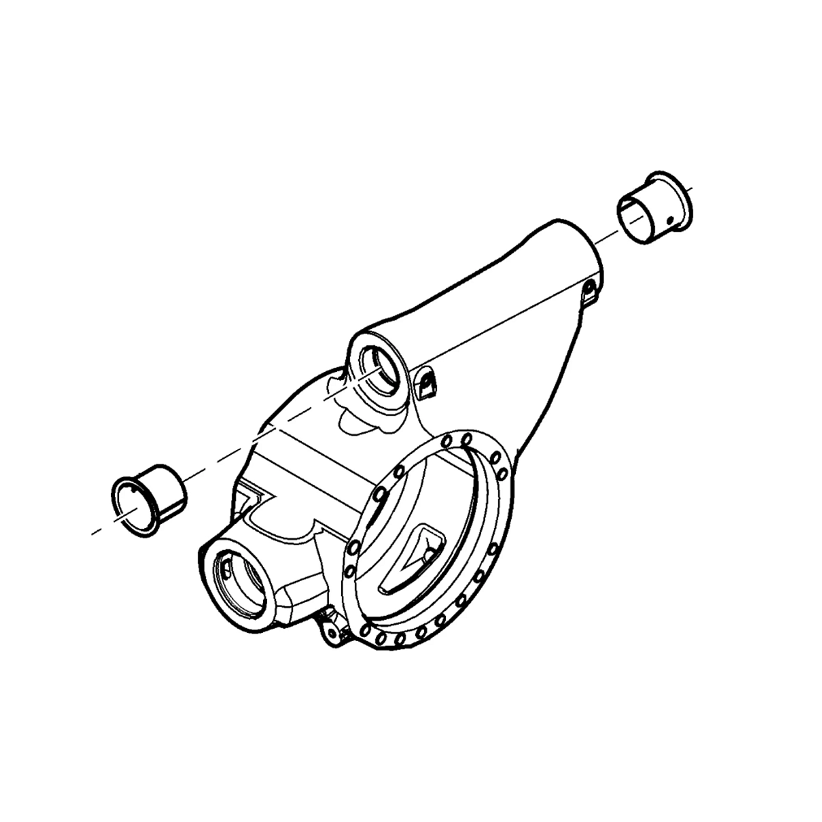 Axle Central Housing With