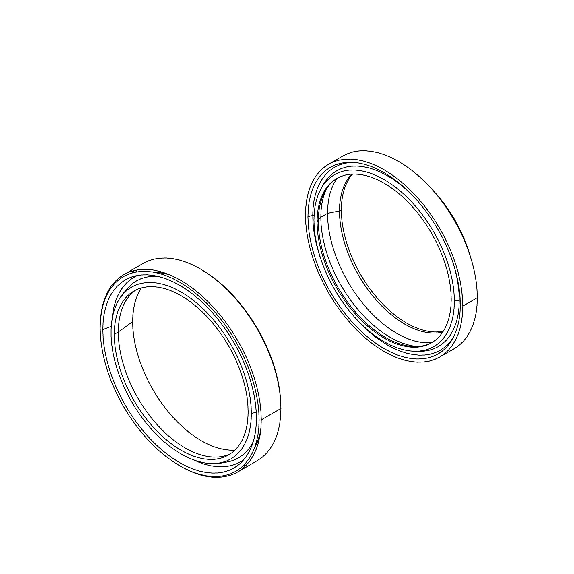 John Deere Hydraulic Cylinder Rod Seal Kit - AHC16987