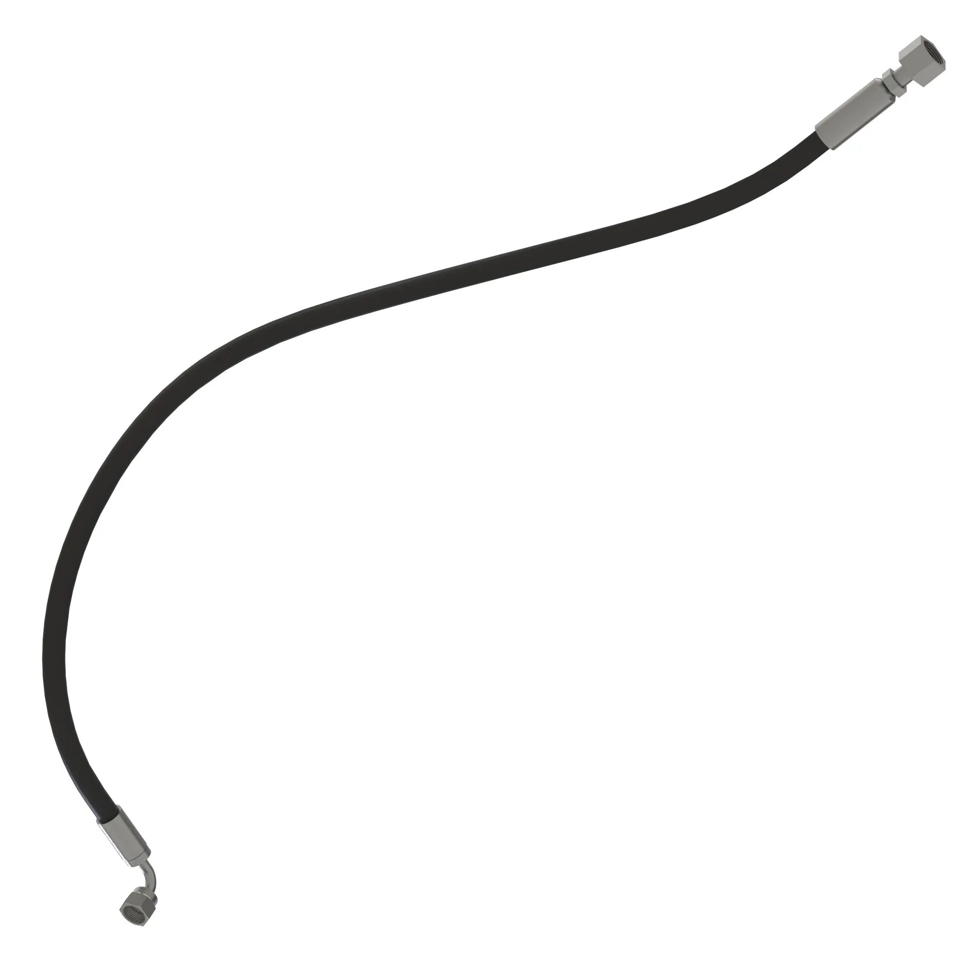 John Deere Solenoid Valve to Hydraulic Pump Hydraulic Hose - AT540497