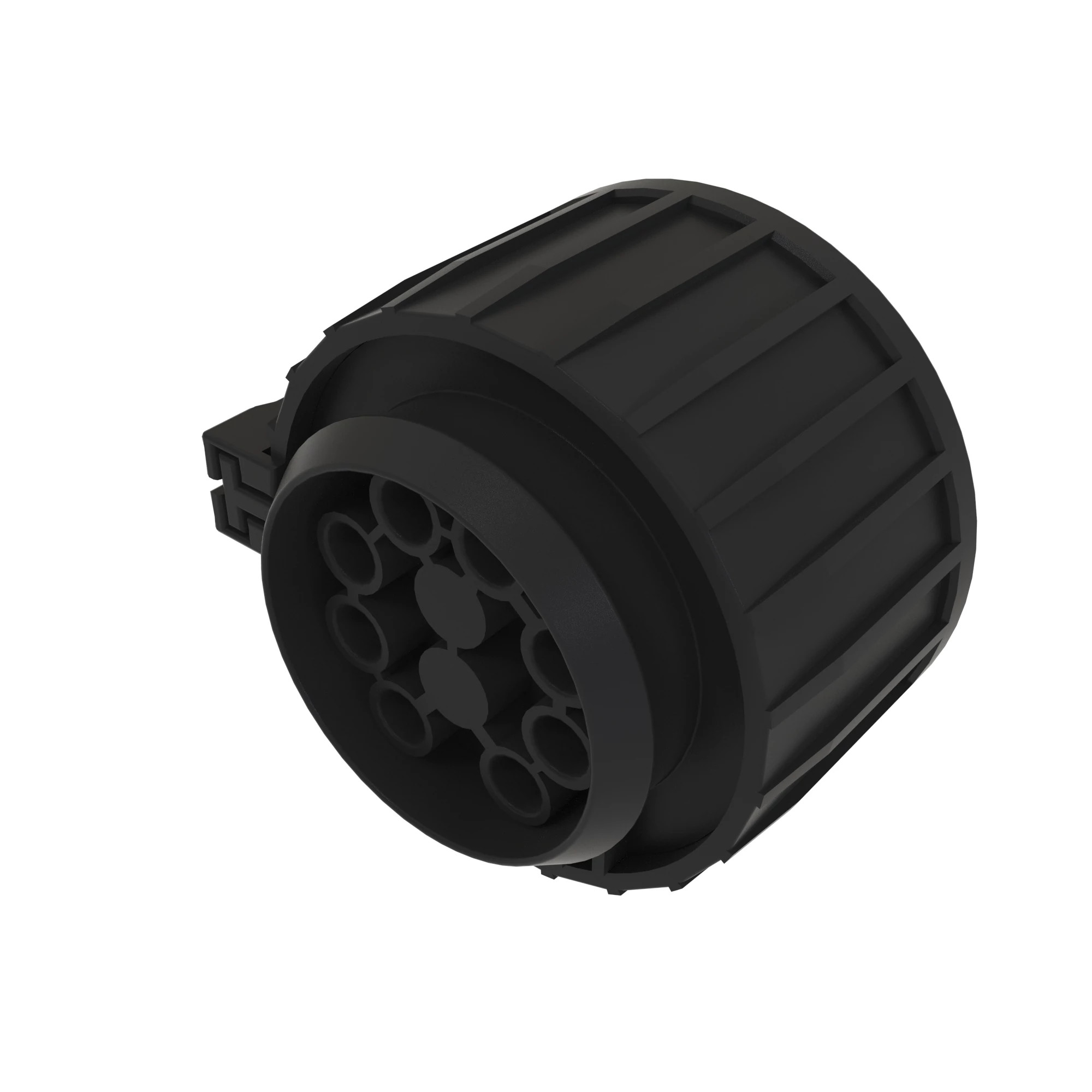 CONN TYCO 10W M BLK PLSTC