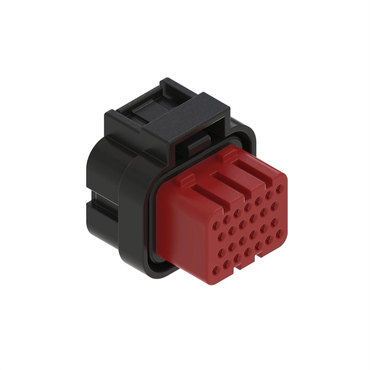 Conn Tyco SS1.0 26W Ms Blk Plstc