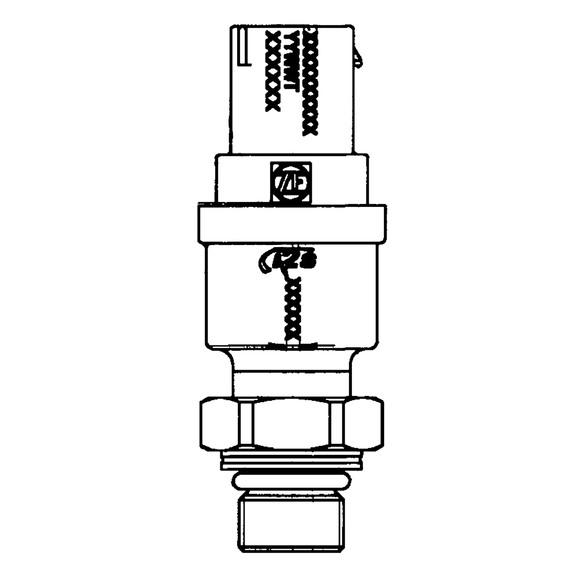 John Deere Transmission Hydrostatic Unit Oil Pressure Sensor - AT453247