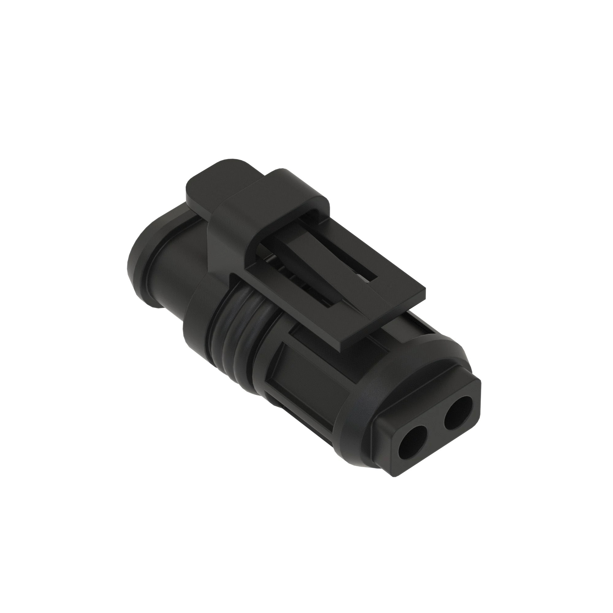 CONN TYCO 1.5MM 2W MS BLK NYLON