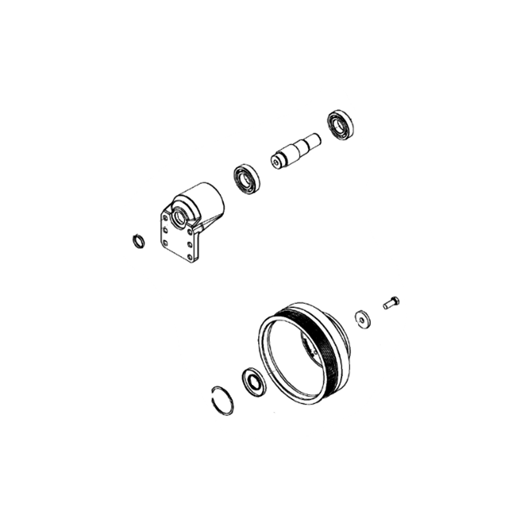 John Deere Bearing with Housing - RE529877