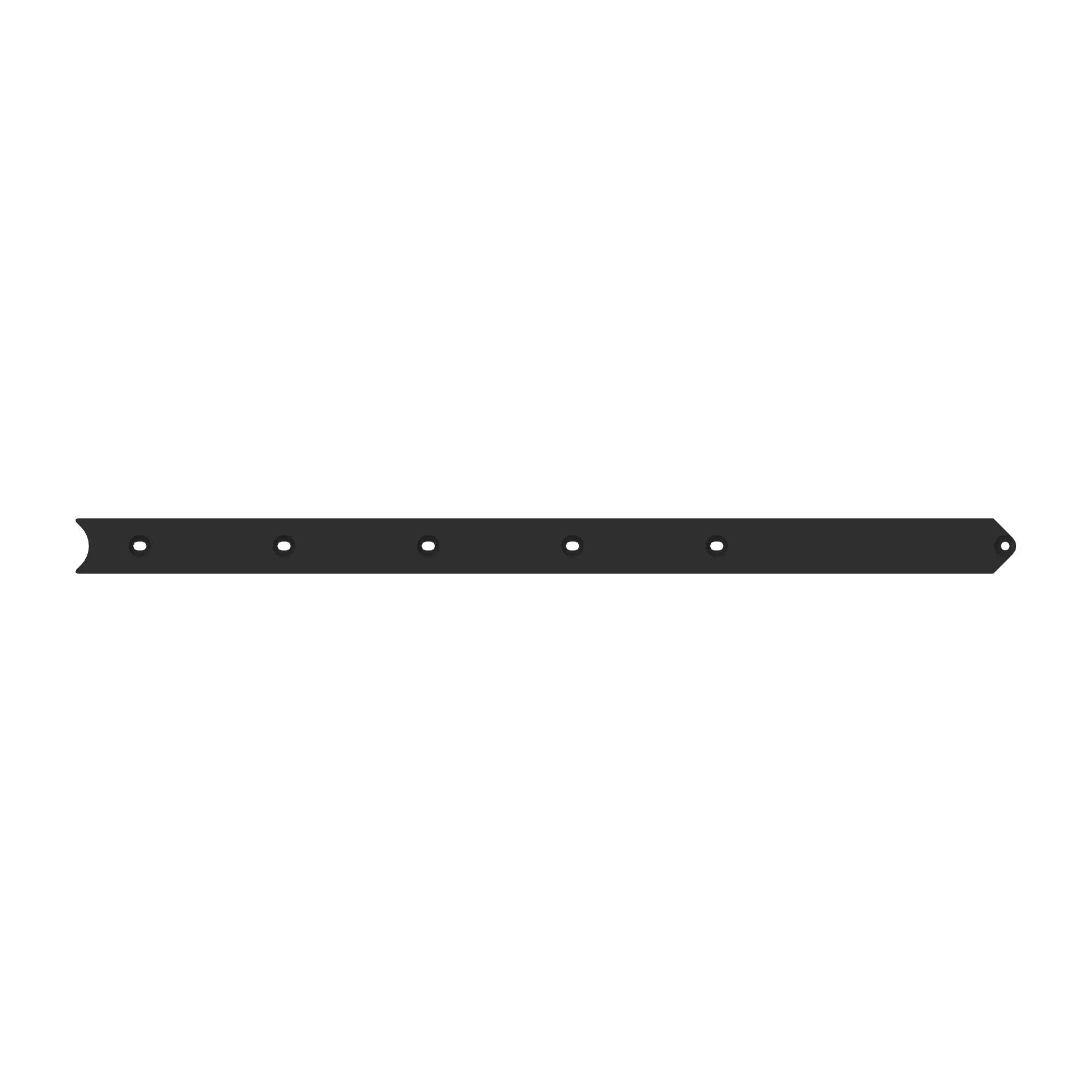 LOWER BELT SUPPORT, FK, Z-BAR