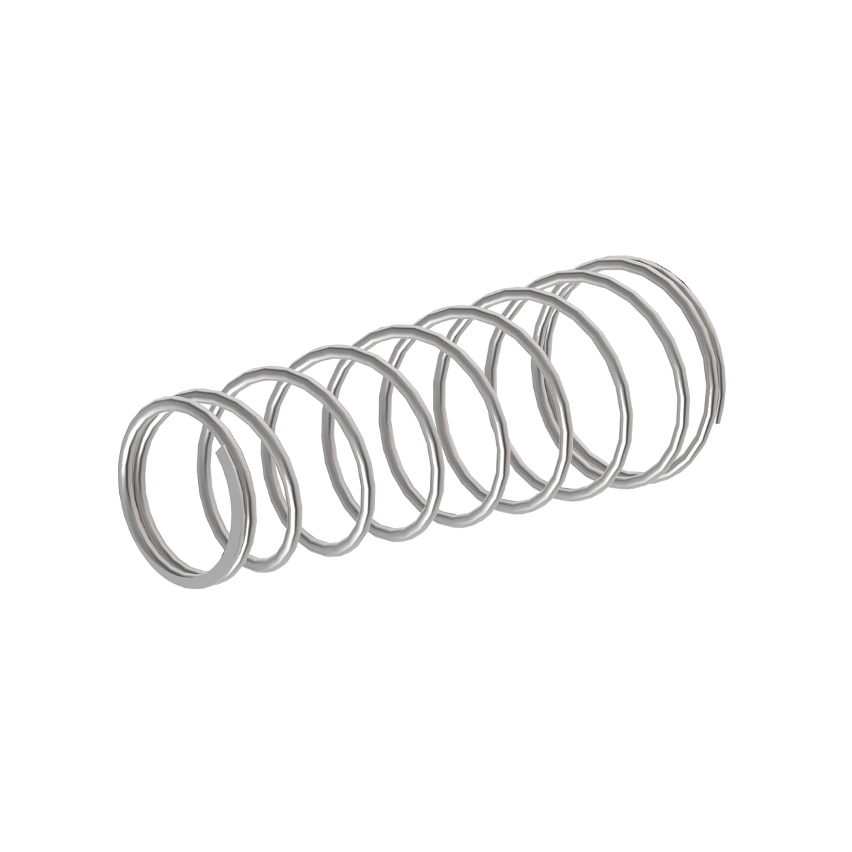 Spring, Rounded Compression