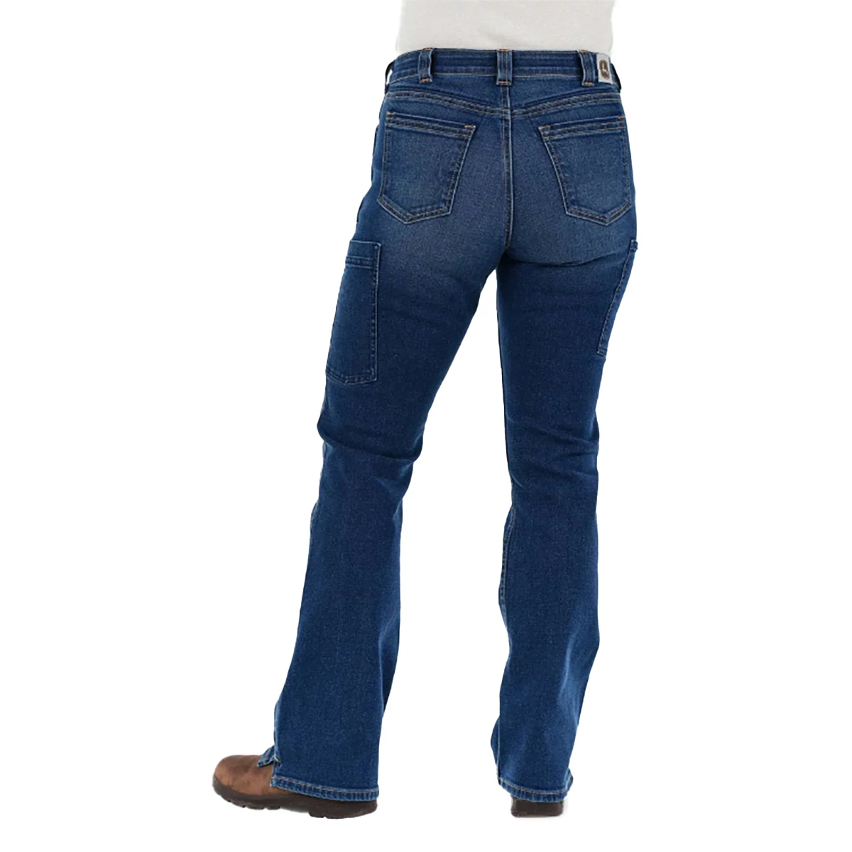 Into Town Bootcut Jean in Indigo Denim | Dovetail Workwear