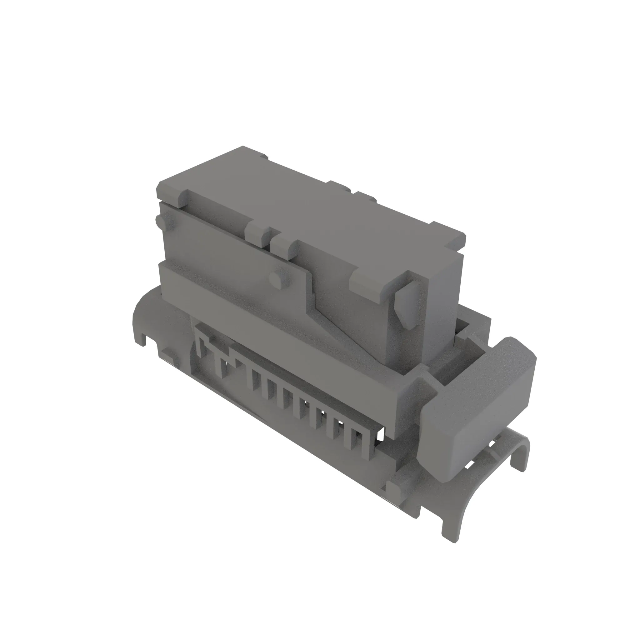 CONN TYCO MIXED 42W F GRY PLSTC