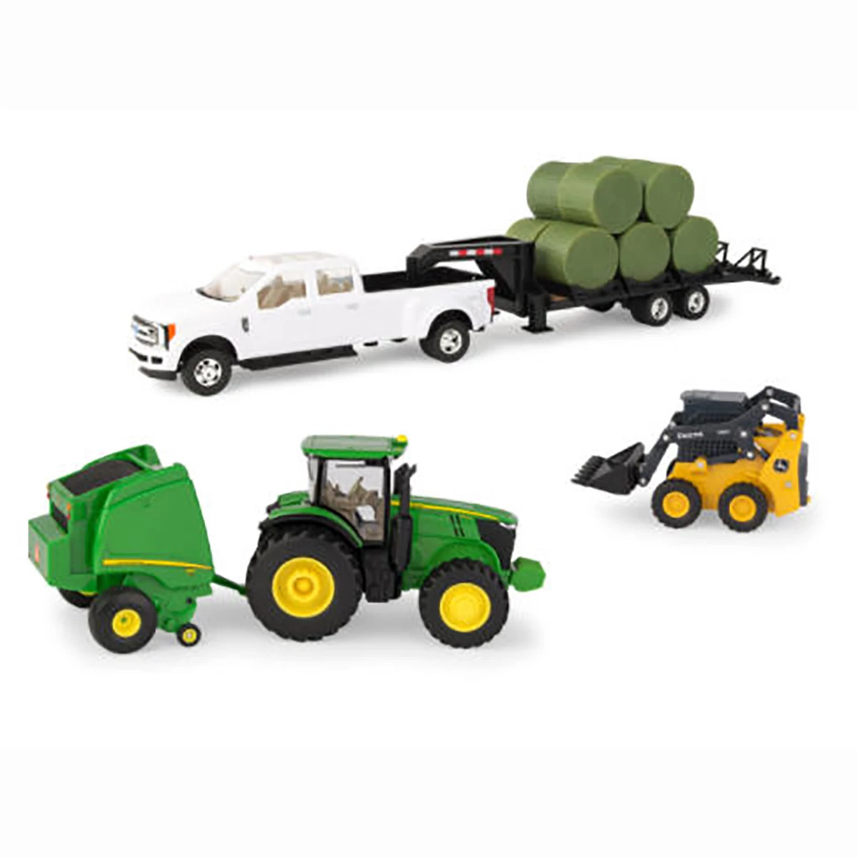 "1/32 Round Bale Haying Set"