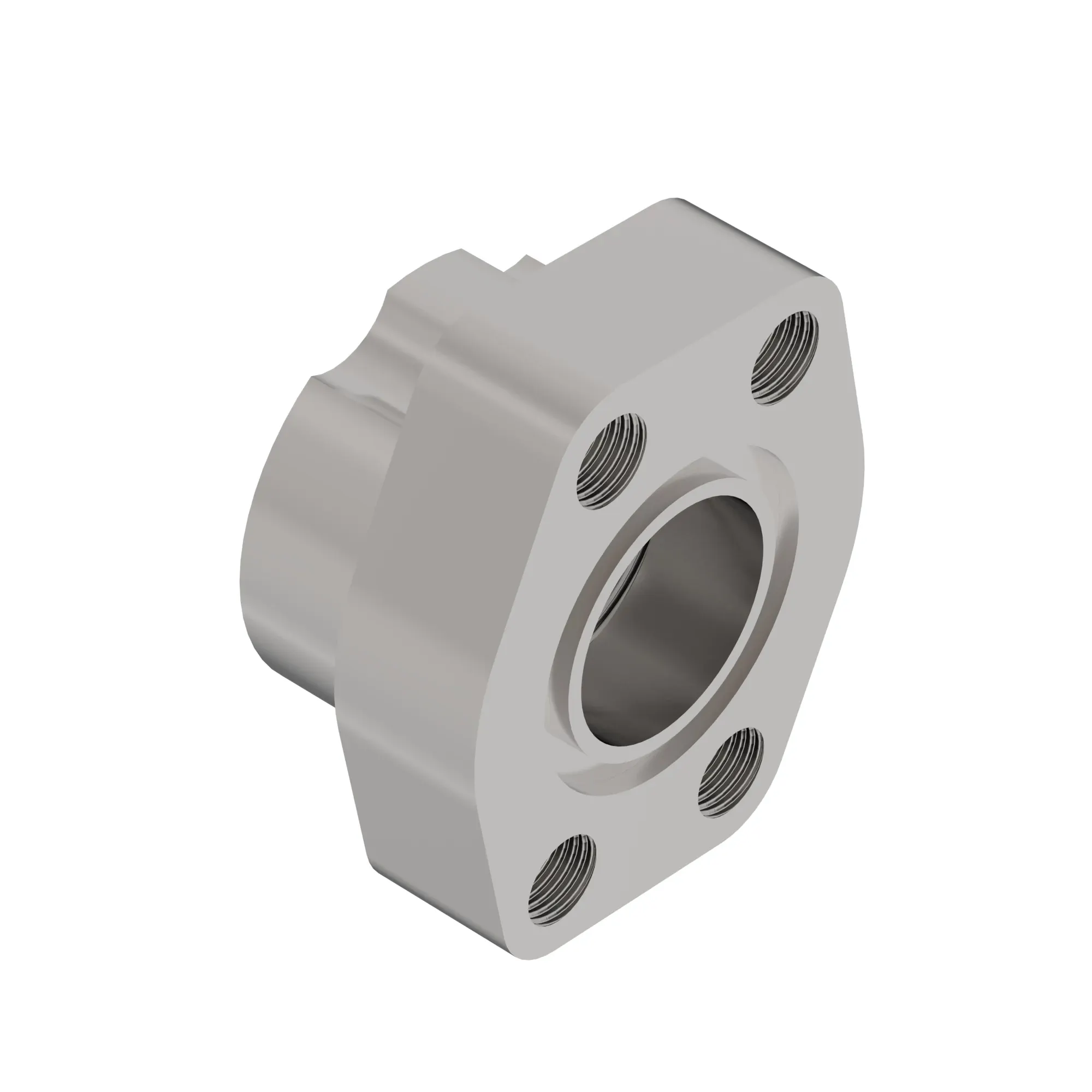 FLANGE FITTING, FITTING, O-RING POR