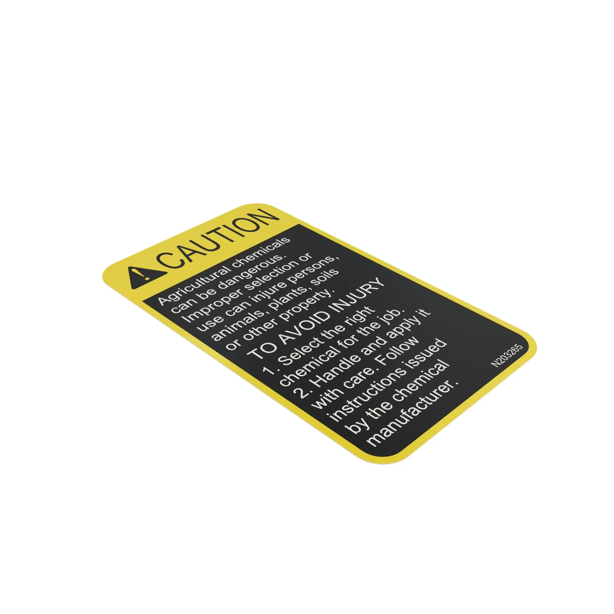 John Deere Caution Label - N203265
