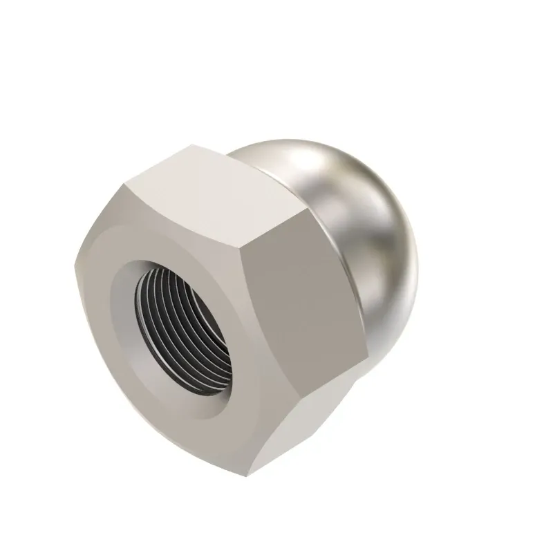 John Deere Hexagonal Crown Nut, M10 - R135432