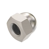 John Deere Hexagonal Crown Nut, M10 - R135432
