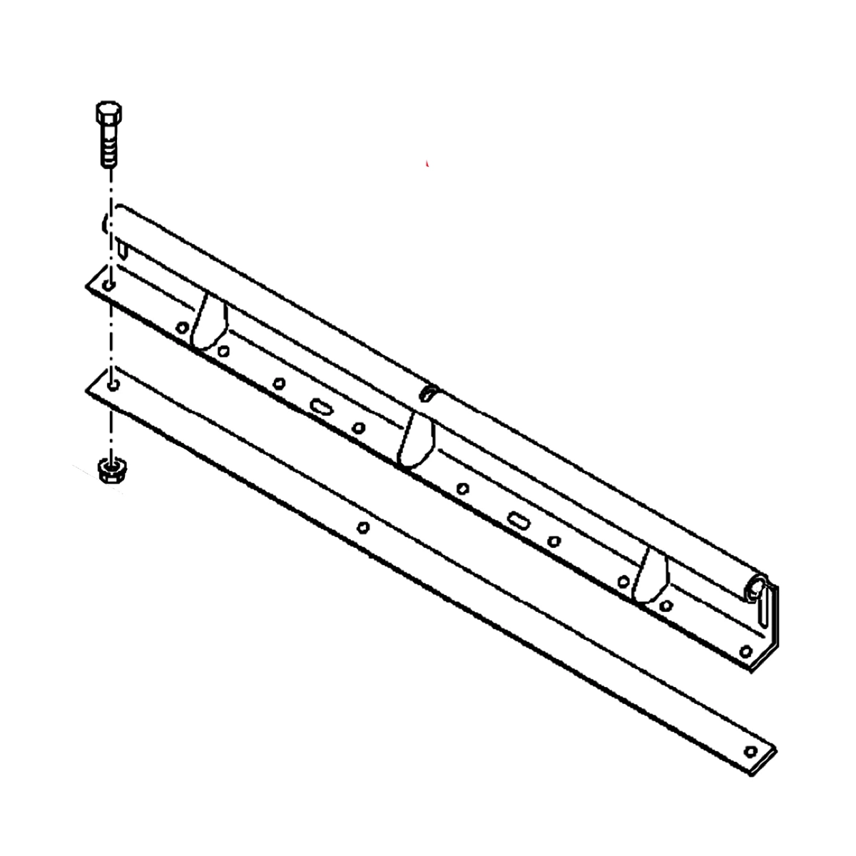 Scraper, 22" Assembled