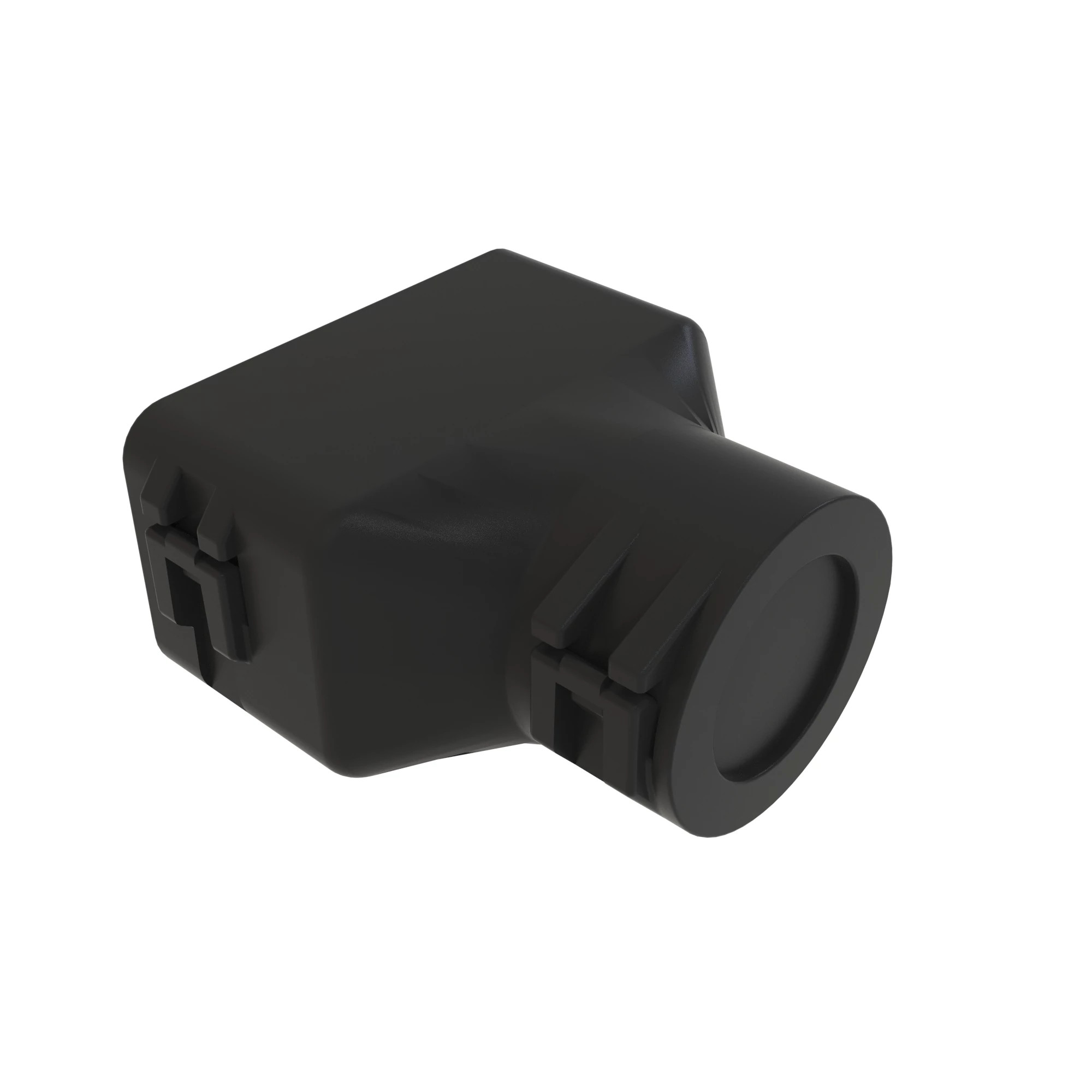 ACCY TYCO AS16 BACKSHELL BLK PLSTC