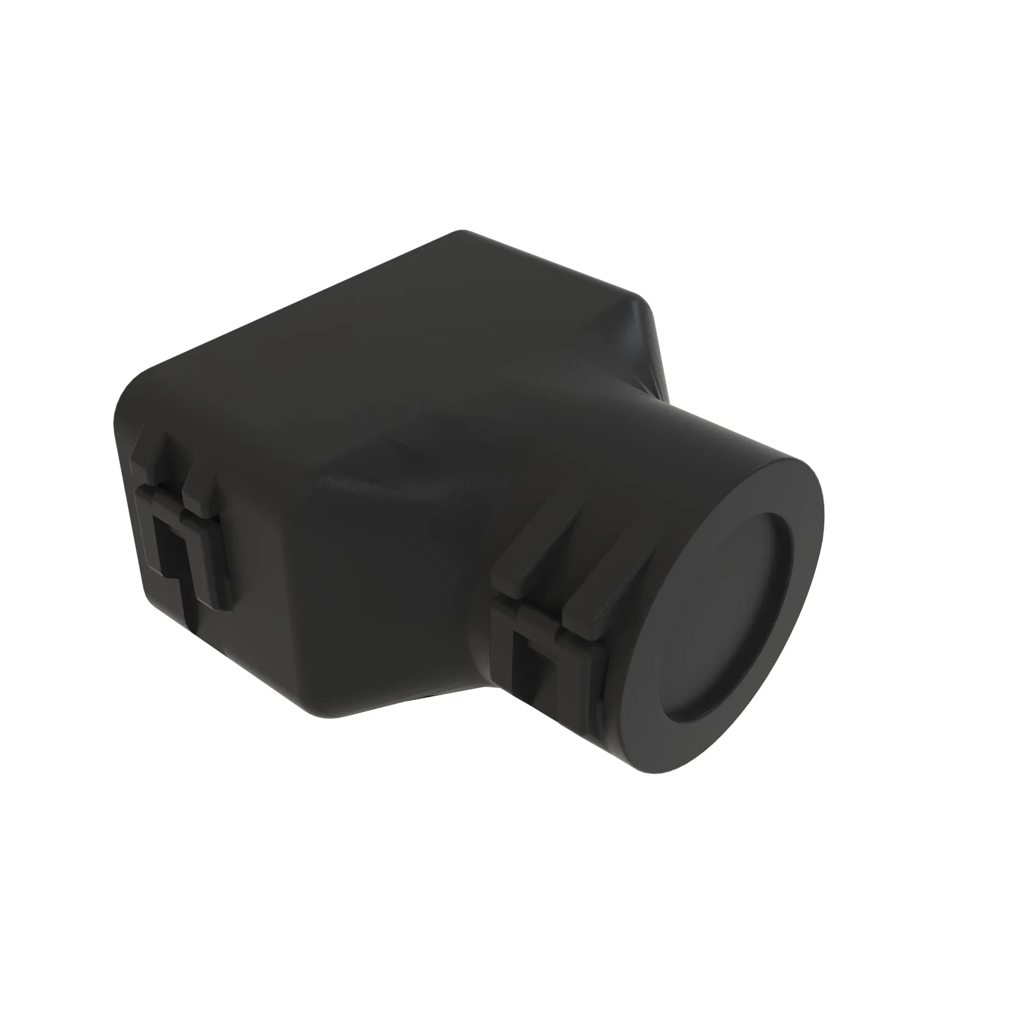 ACCY TYCO AS16 BACKSHELL BLK PLSTC