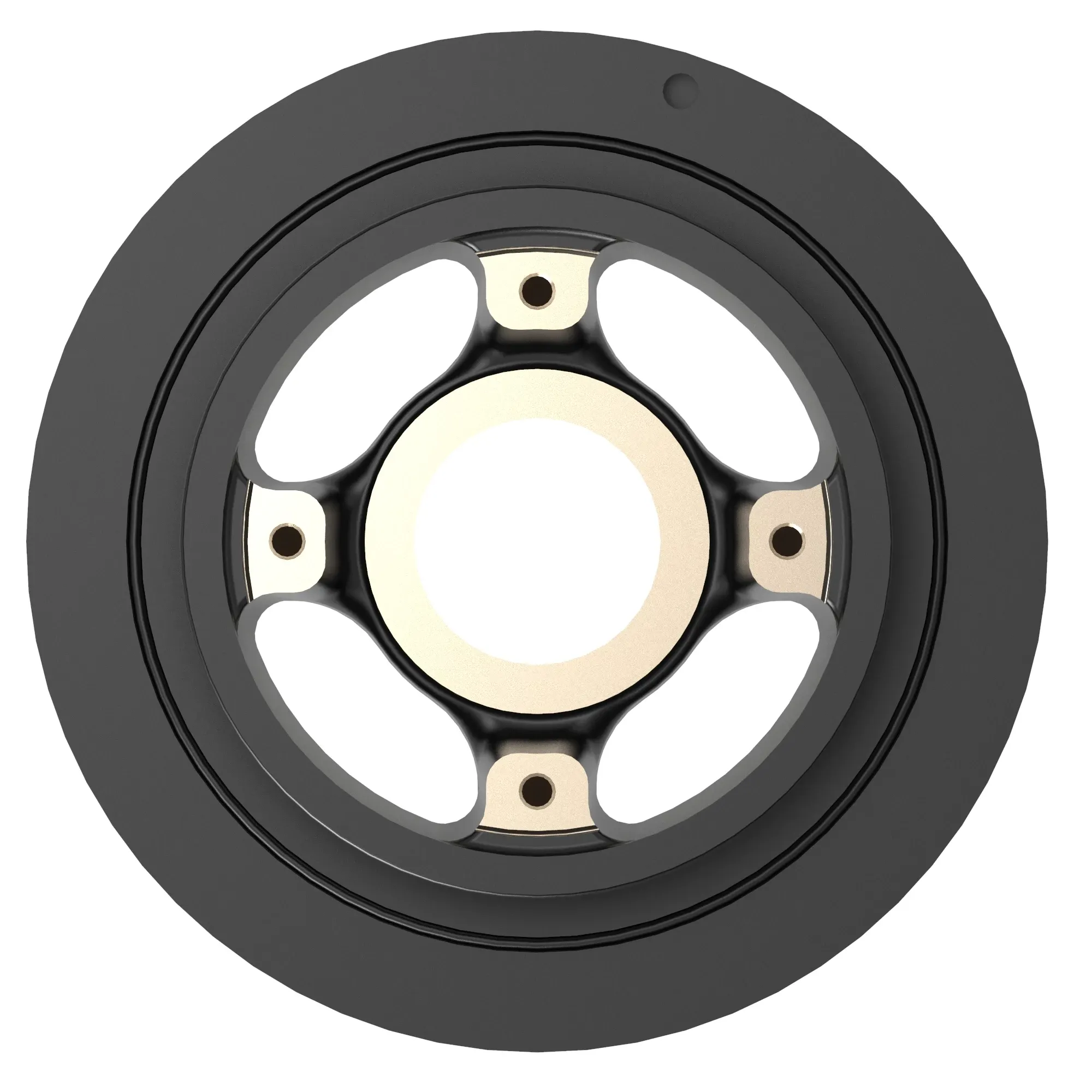 PULLEY WITH DAMPENER