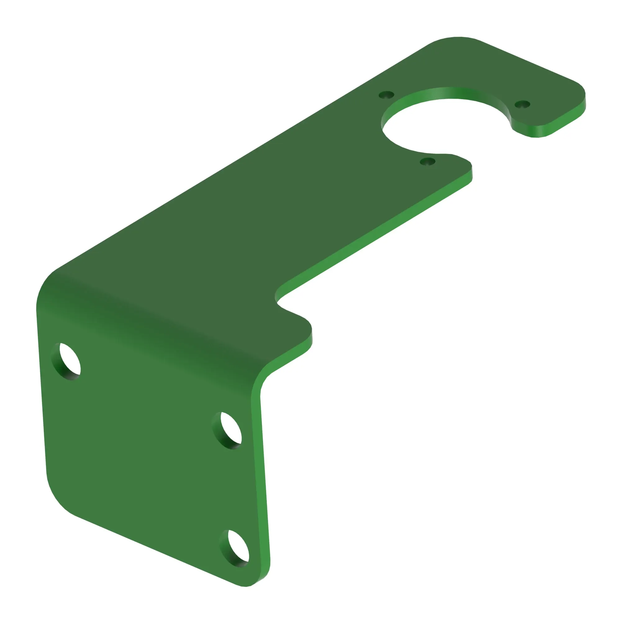 BRACKET, REAR HITCH WIRING, ISO