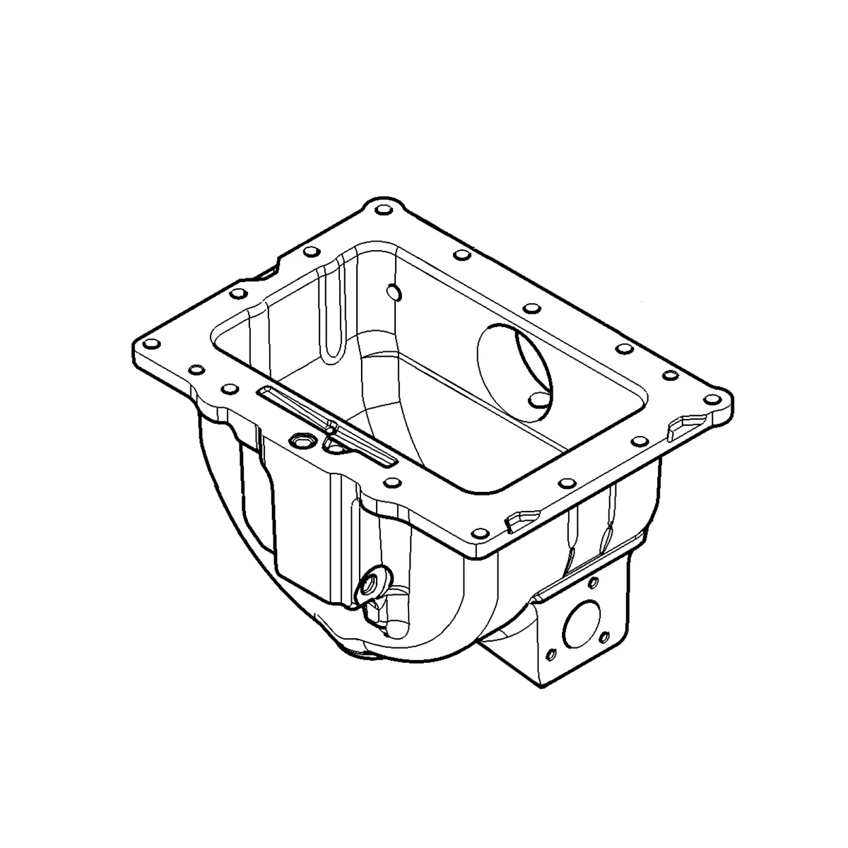 Housing, MFWD Clutch Ivt, With Dowe