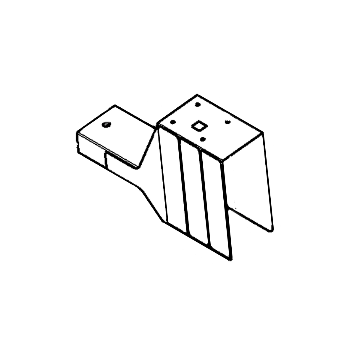Assy - Bracket W/ Reflecto