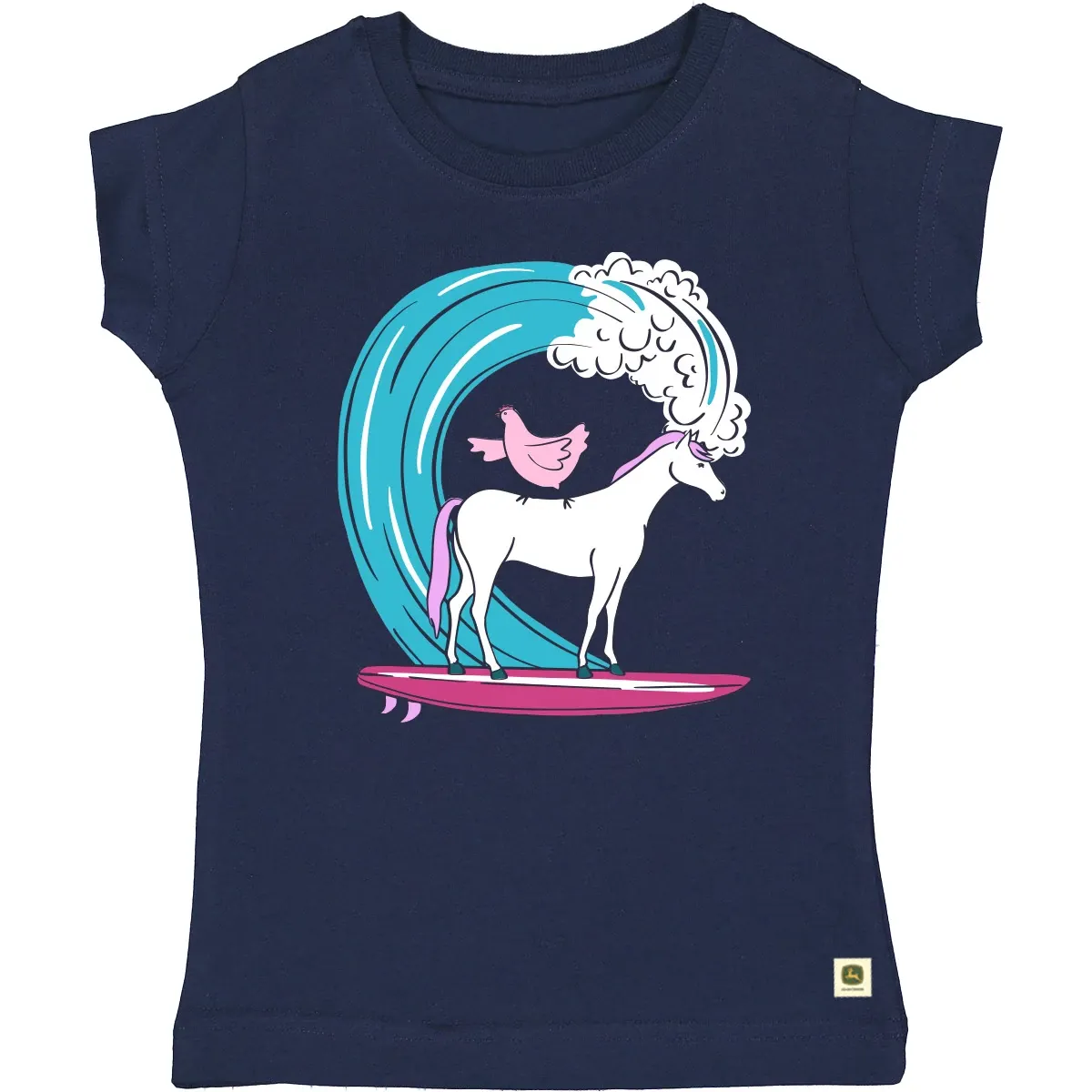 Do Good Today - Surfing Horse Toddler T-Shirt