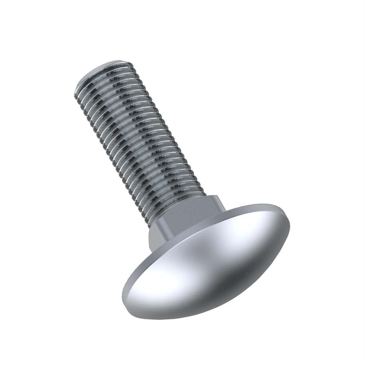 BOLT, MUSHROOM HEAD M6X20 A2