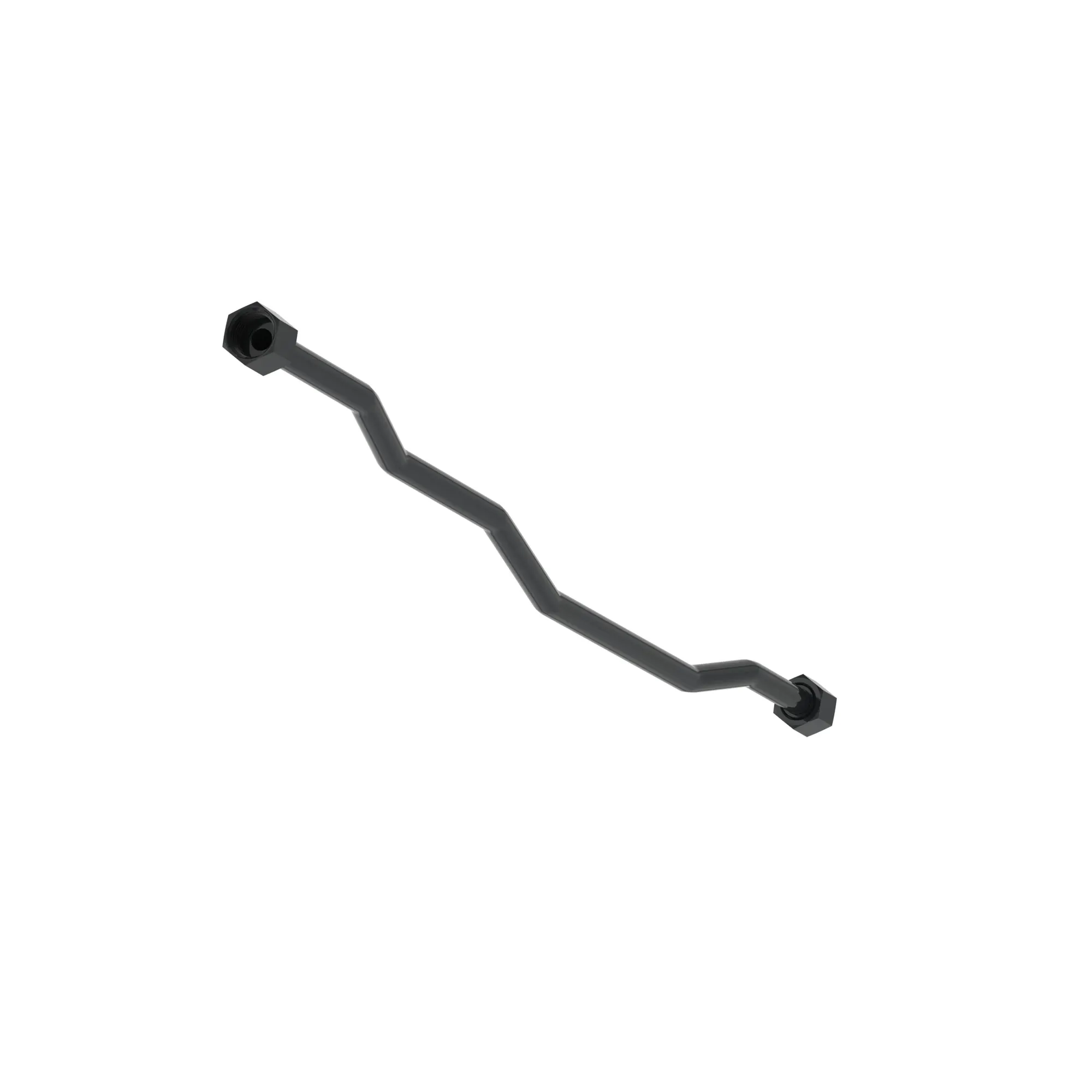 John Deere Crowd Cylinder Rod End Oil Line - AT325043