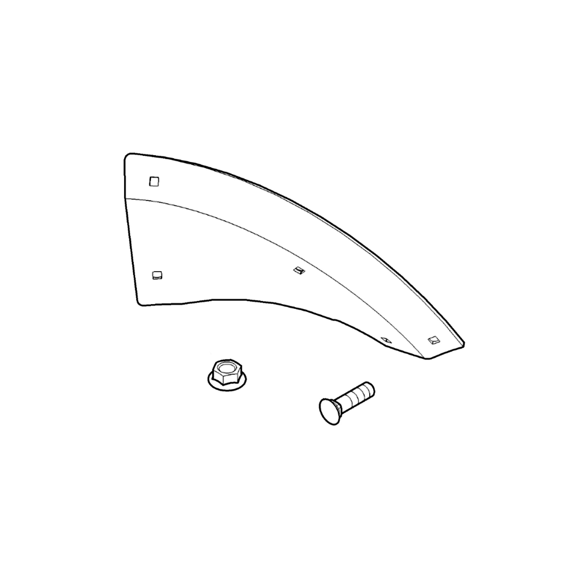 John Deere Separator Cone Repair Front Flight - AH219761