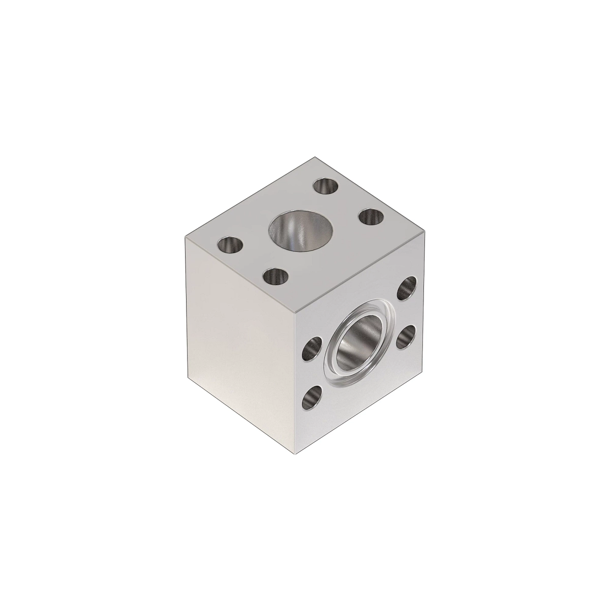 -16 (ISO 6162-1) Tee Block