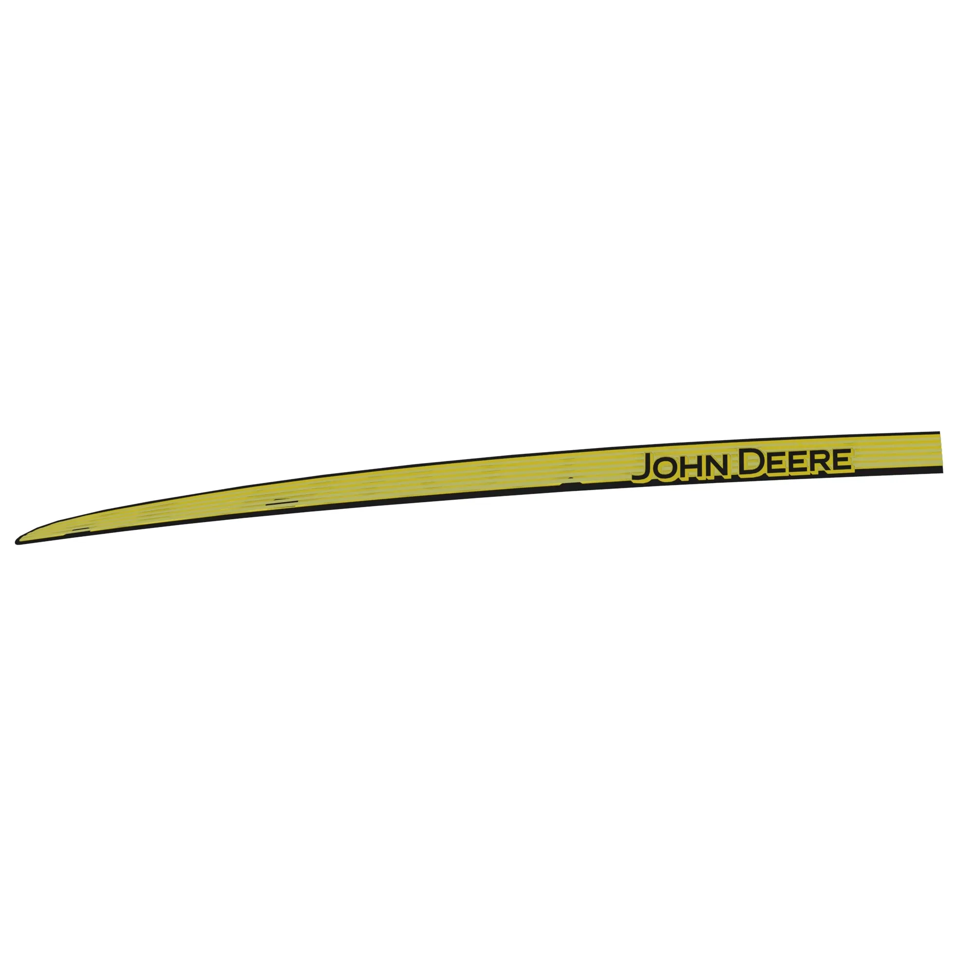 John Deere 6603 Front Strips Decal Label, Left Side - SU52435