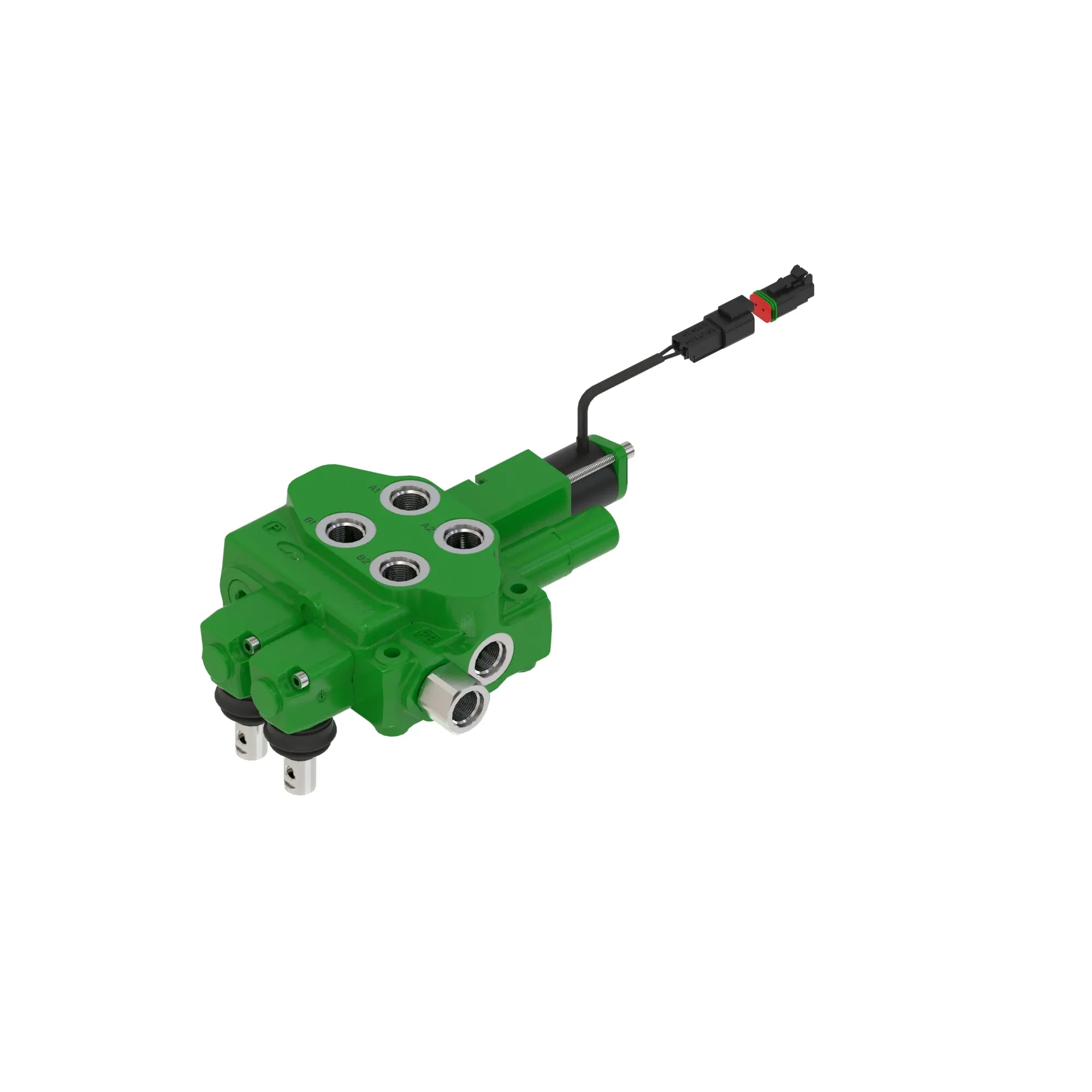 SCV, DUAL REAR LEVER OPERATED
