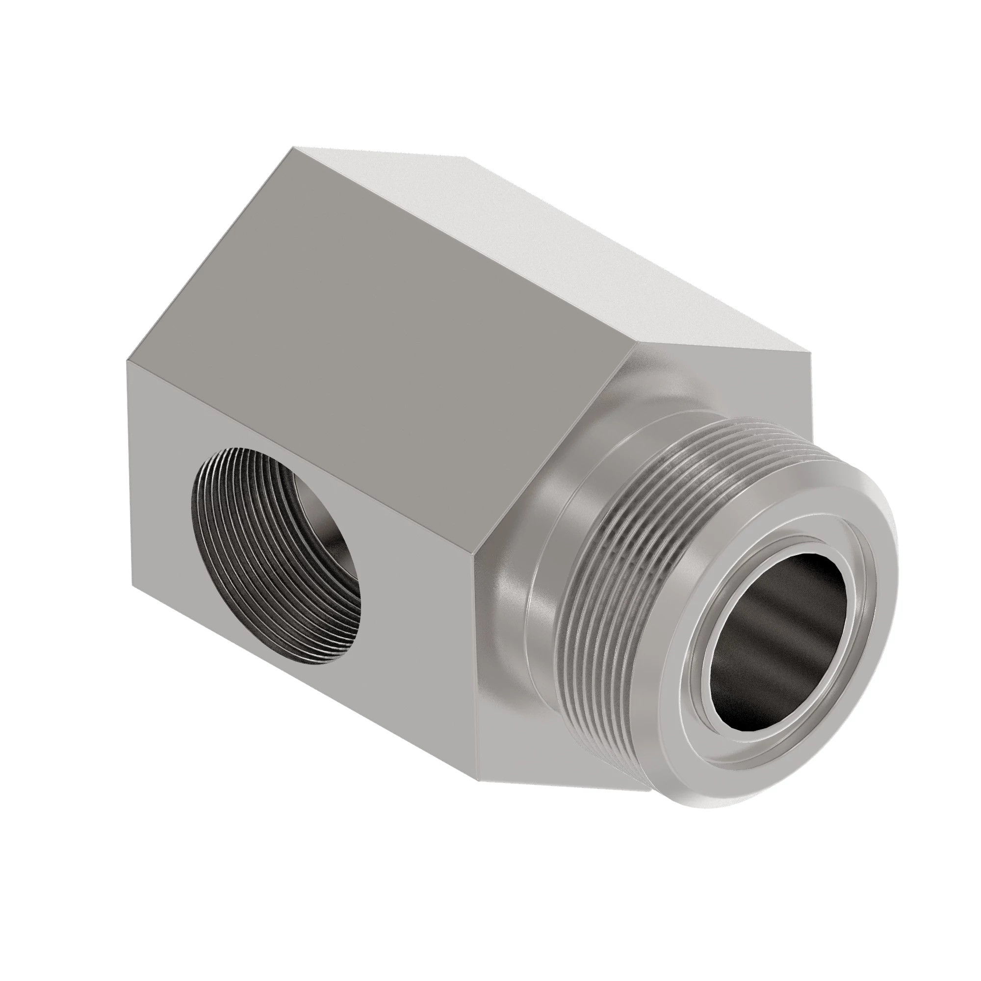 90 DEG MALE TUBE ELBOW,O-RING FSF