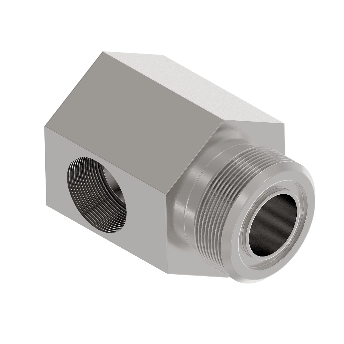 90 Deg Male Tube Elbow, O-Ring FSF