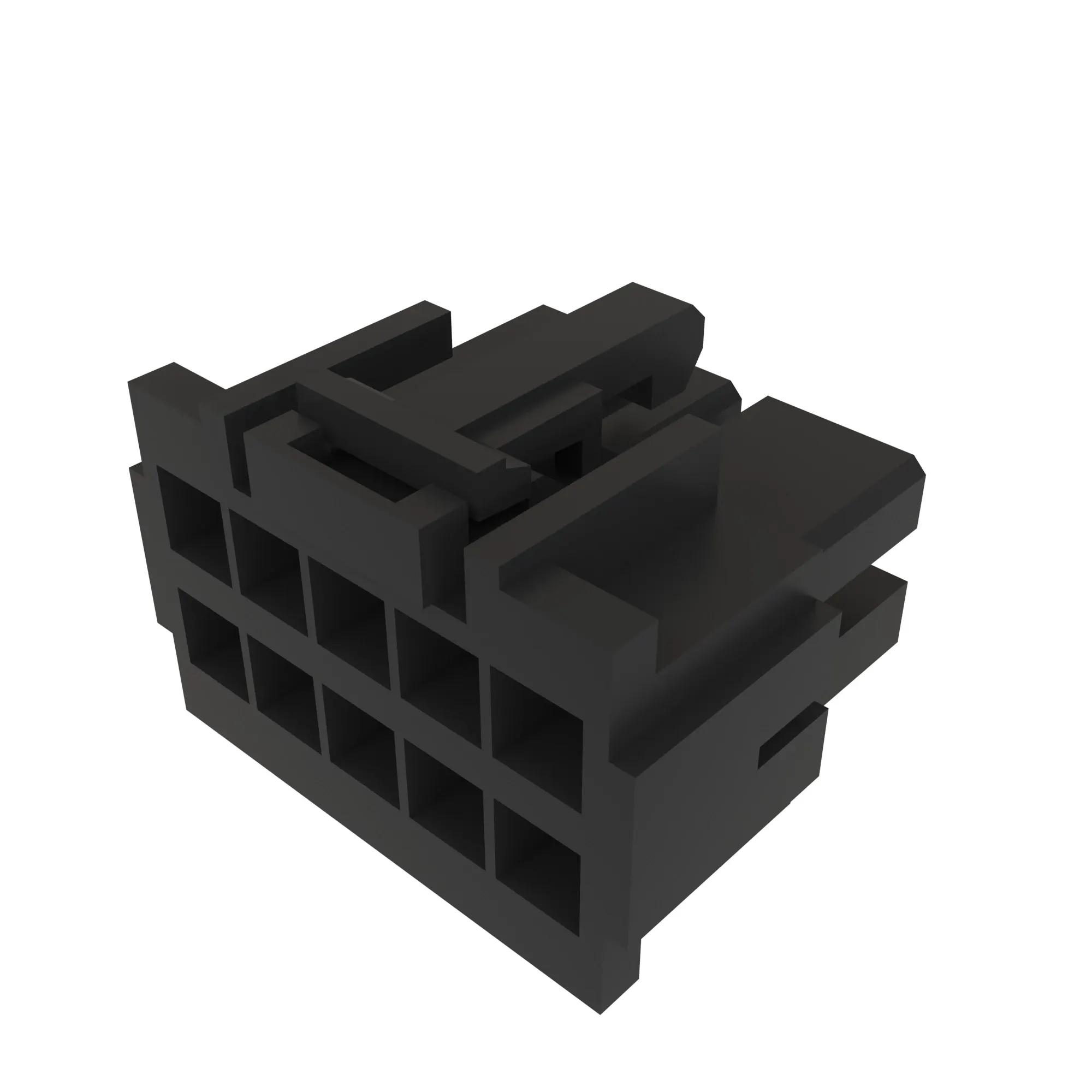 CONN MOLEX MFIT-TPA 10W F BLK PLSTC