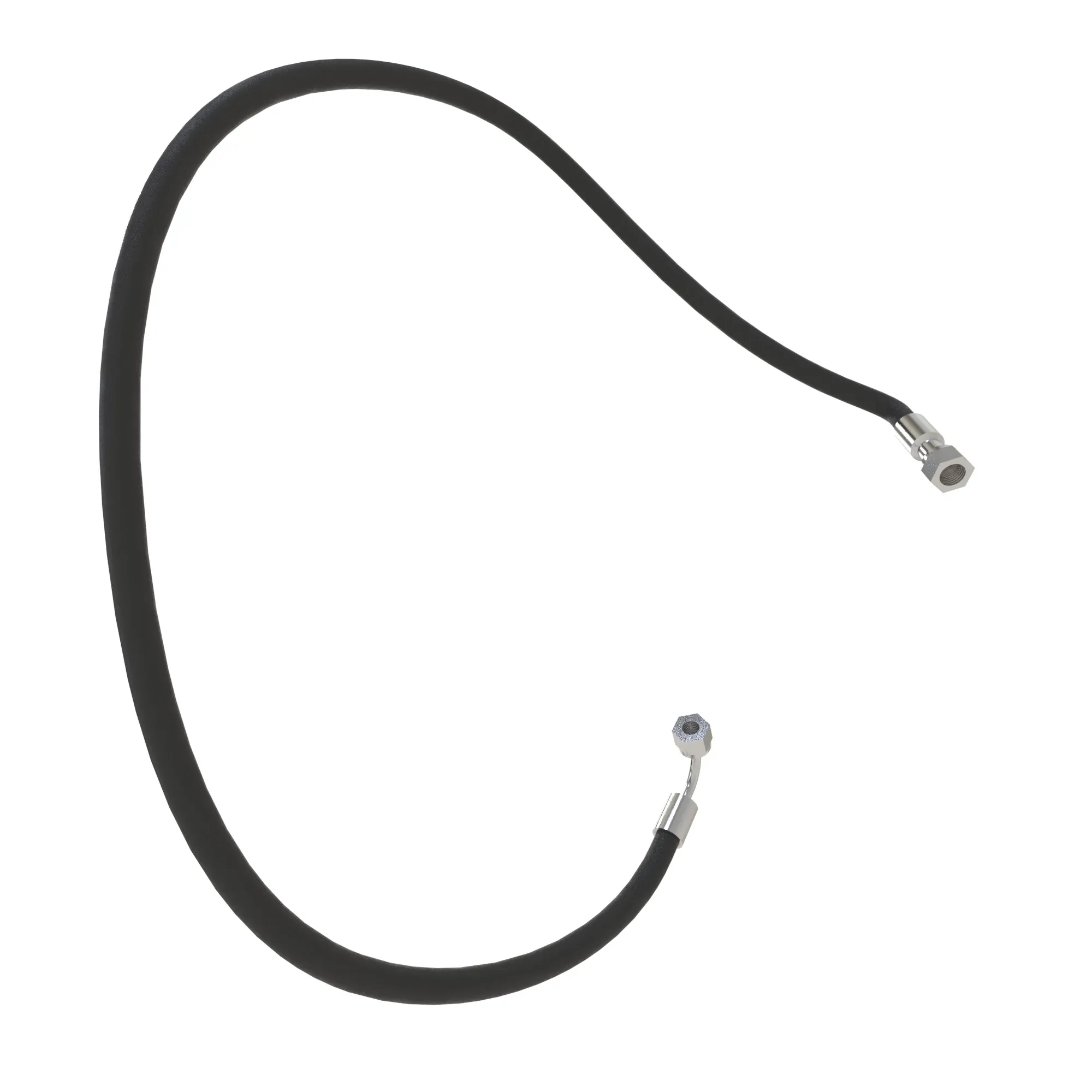 John Deere Non-Metal Hardened Vulcanized Rubber Hydraulic Hose - F054369