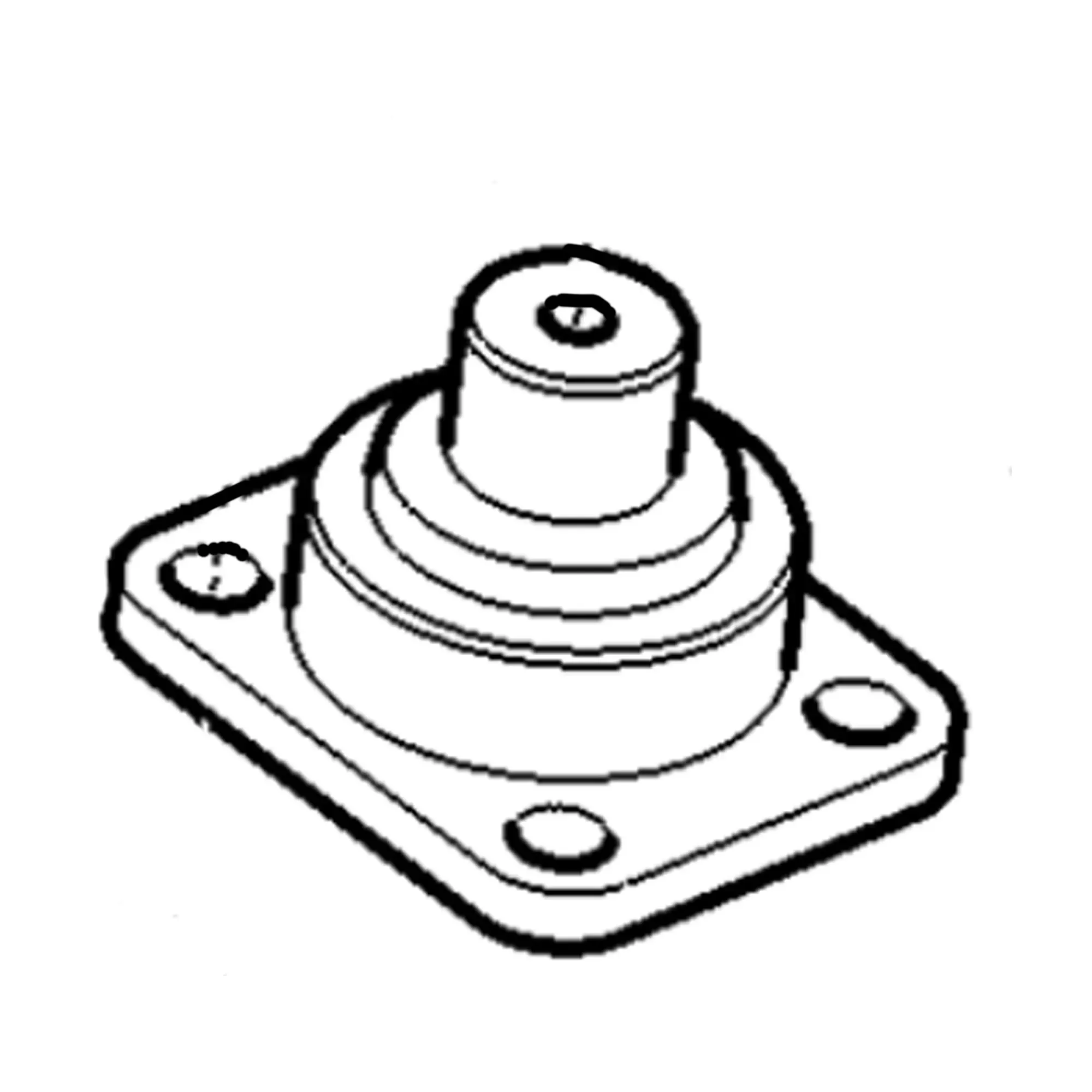 John Deere MFWD Axle Bottom Kingpin - R282359
