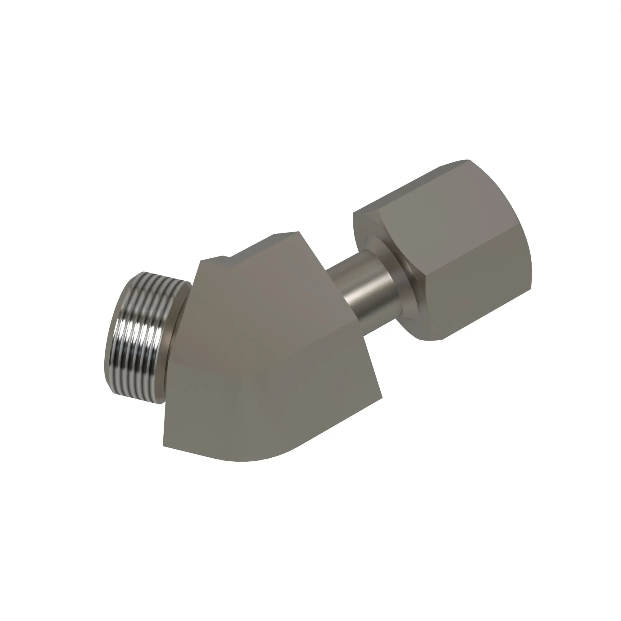 45 DEG SWIVEL ELBOW, ORFS (SWE45)