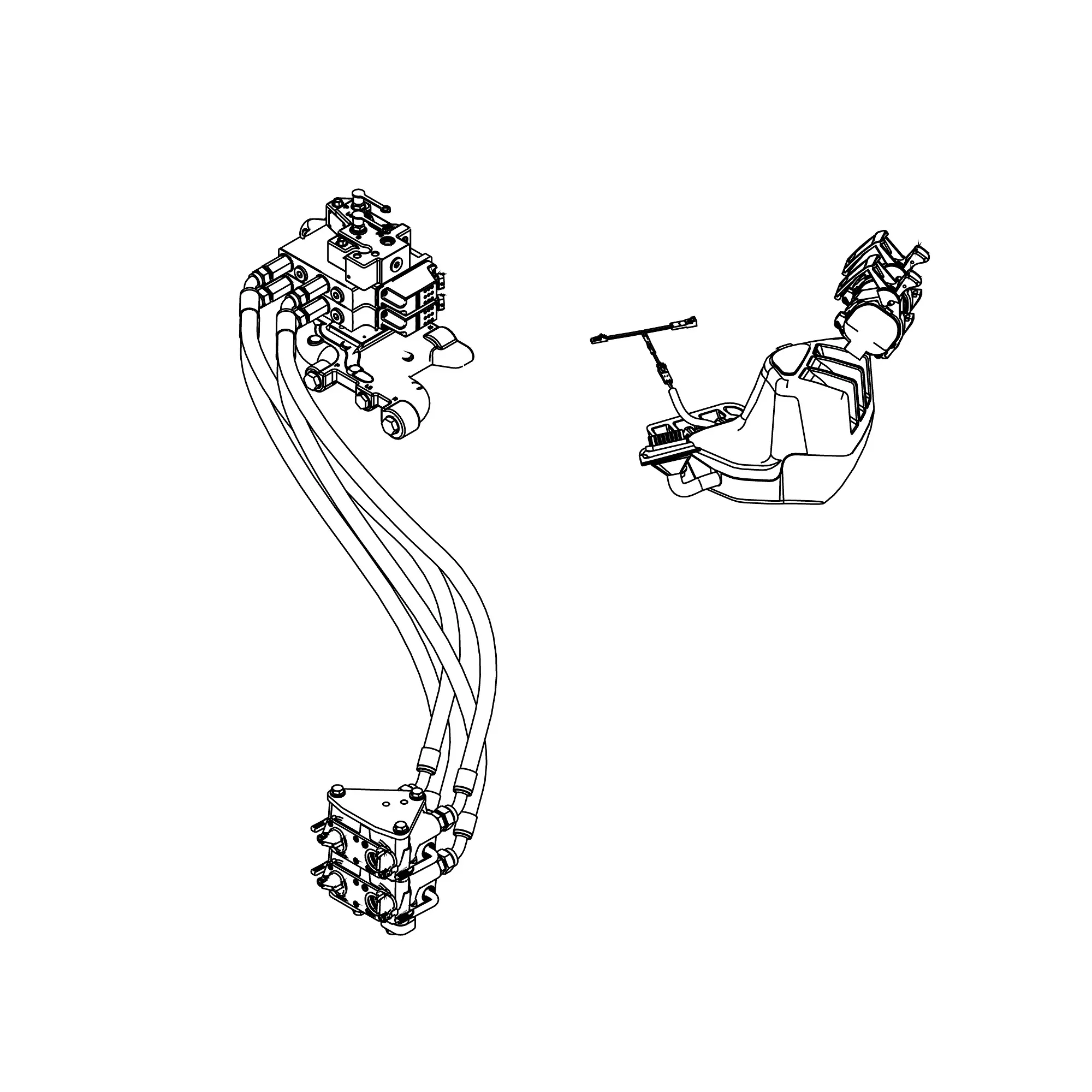John Deere Selective Control Valve Kit - RE343867