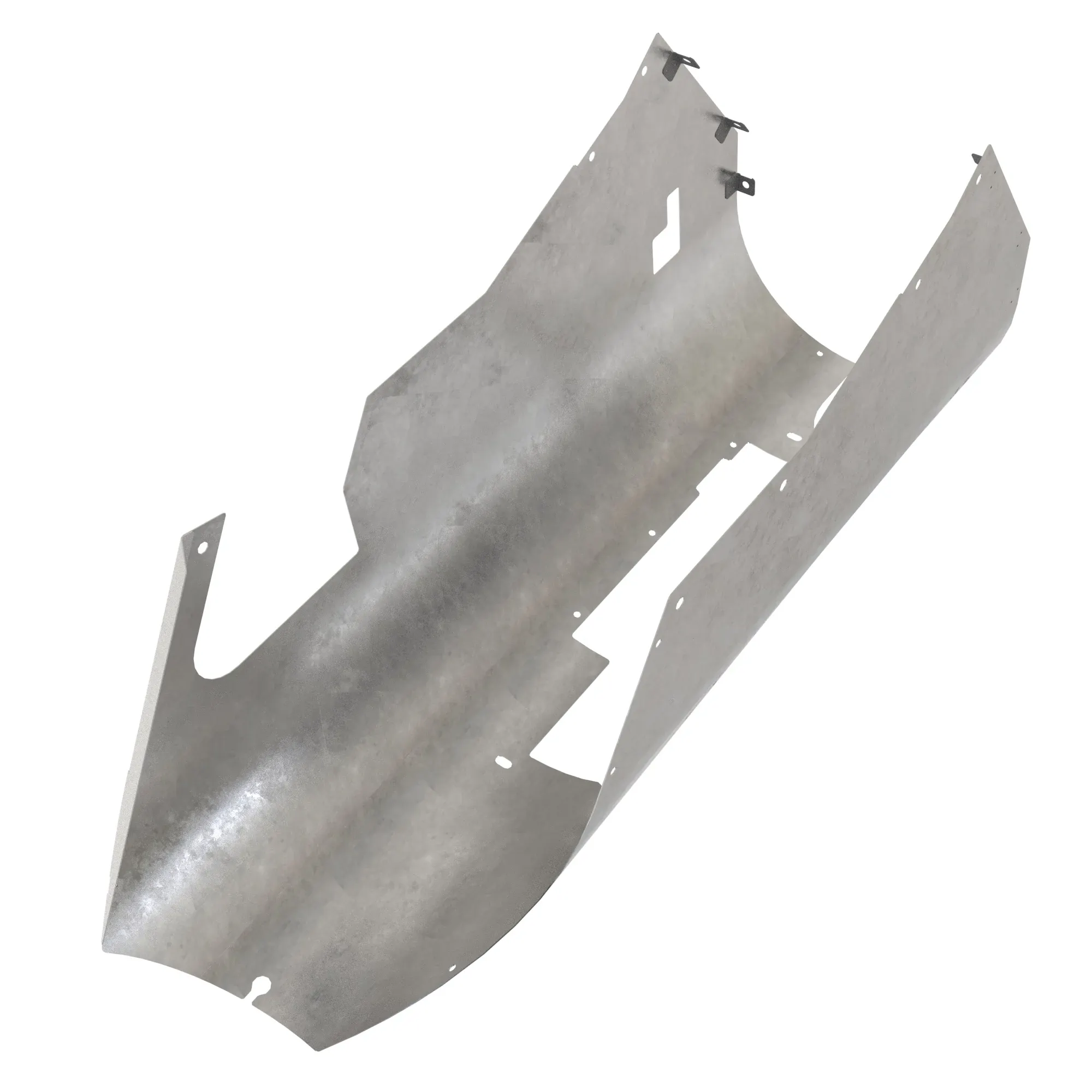 John Deere Exhaust Pipe Heat Shield - RE580113