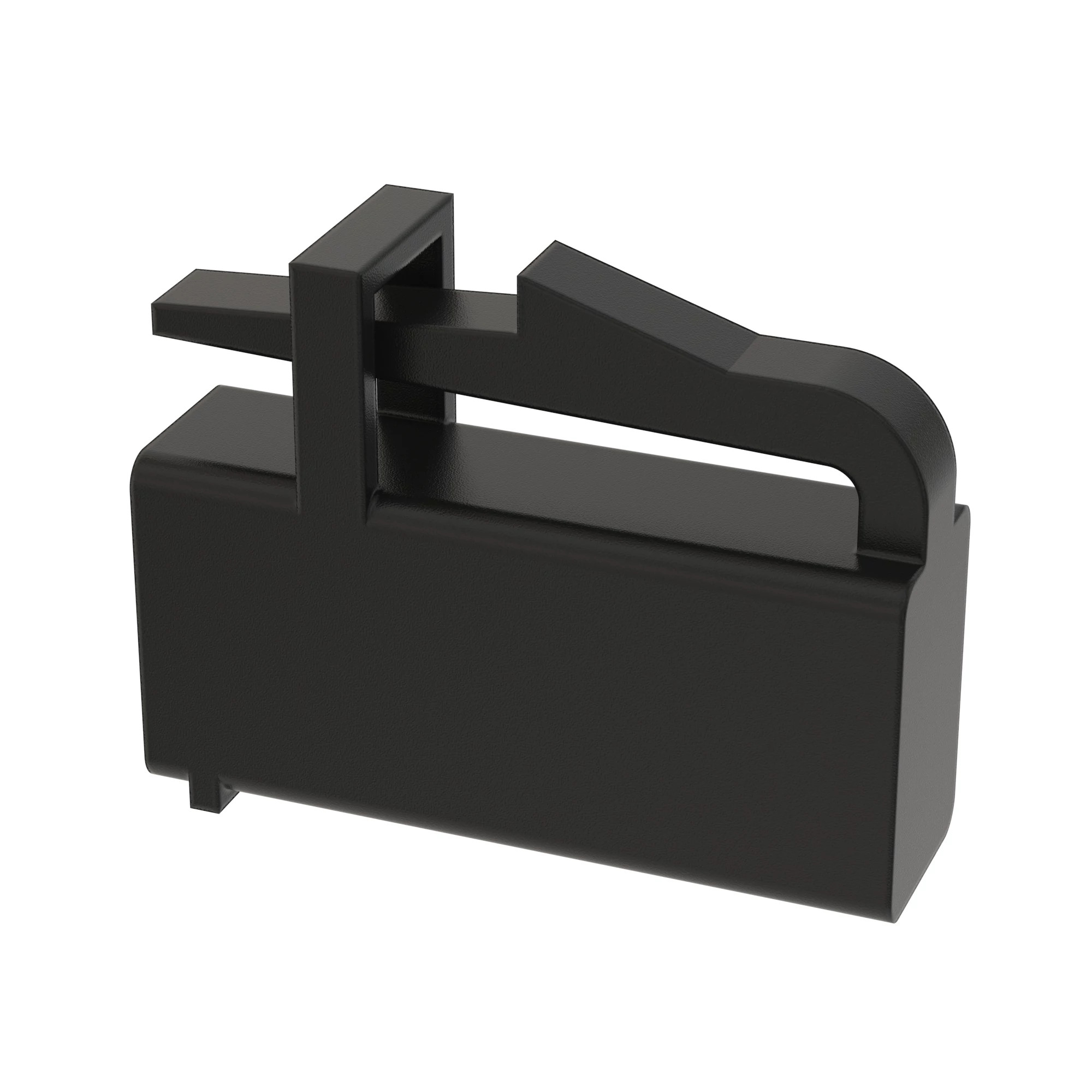 DELPHI 2WAY FEM RECPT 2.8 UNSLD BLK