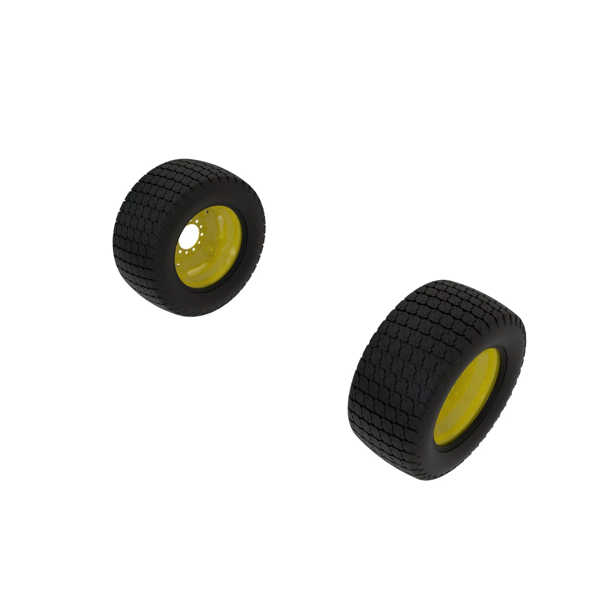 John Deere Front Tire and Wheel Assembly, 27 X 12LL-15 - BLV10876