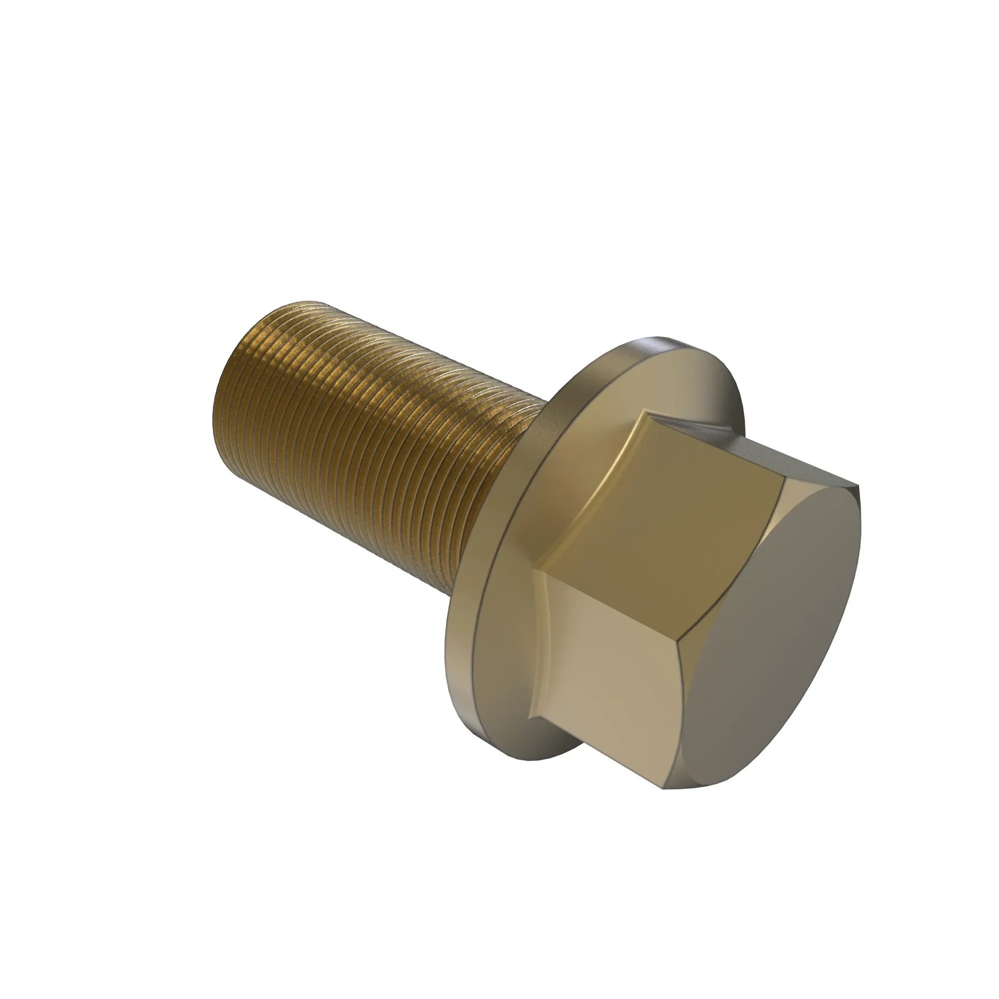 John Deere Hexagonal Head Flanged Screw, M10 X 28.5 - CQ16952