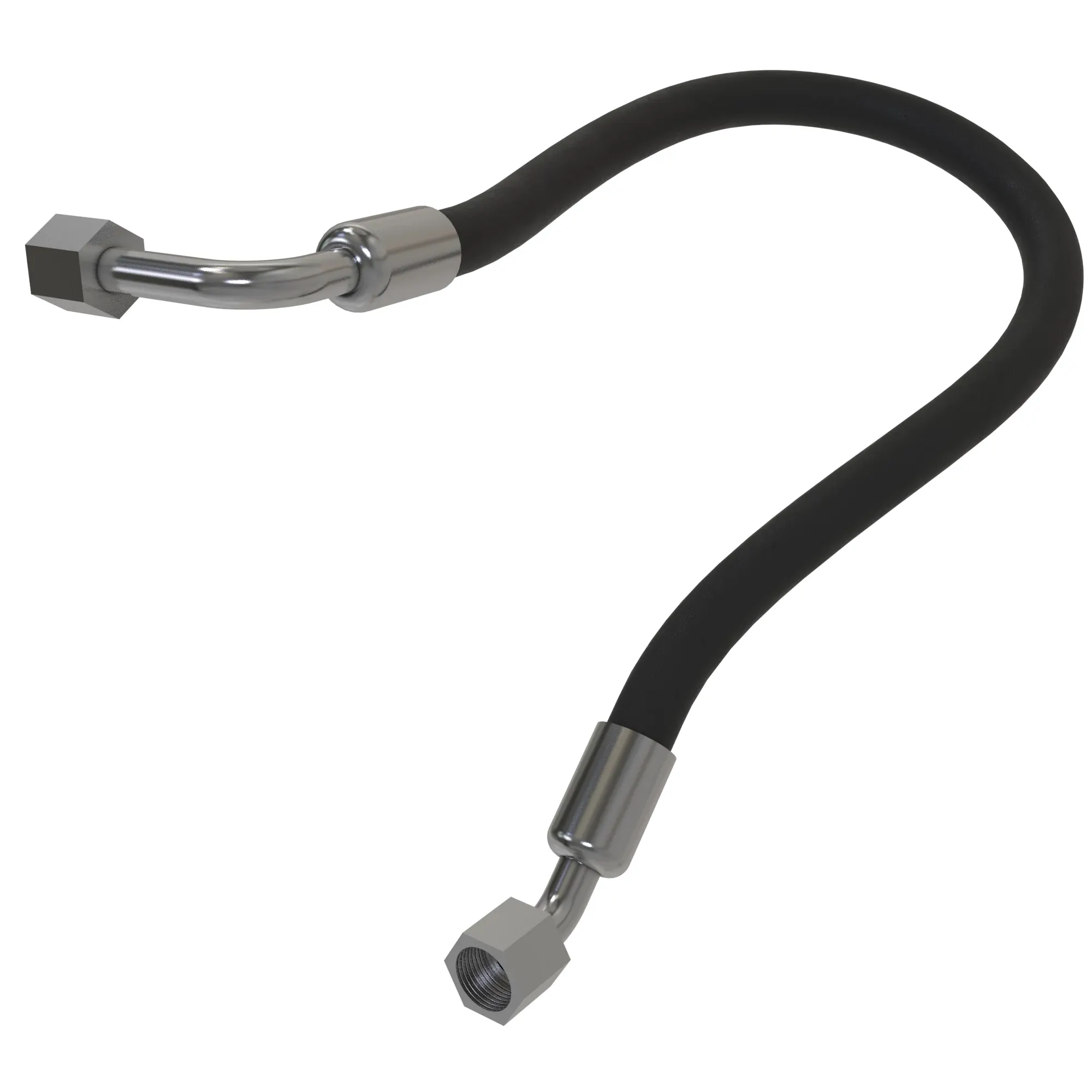 John Deere Hydraulic Hose (Steering Pump to Flowmeter) - AH209954