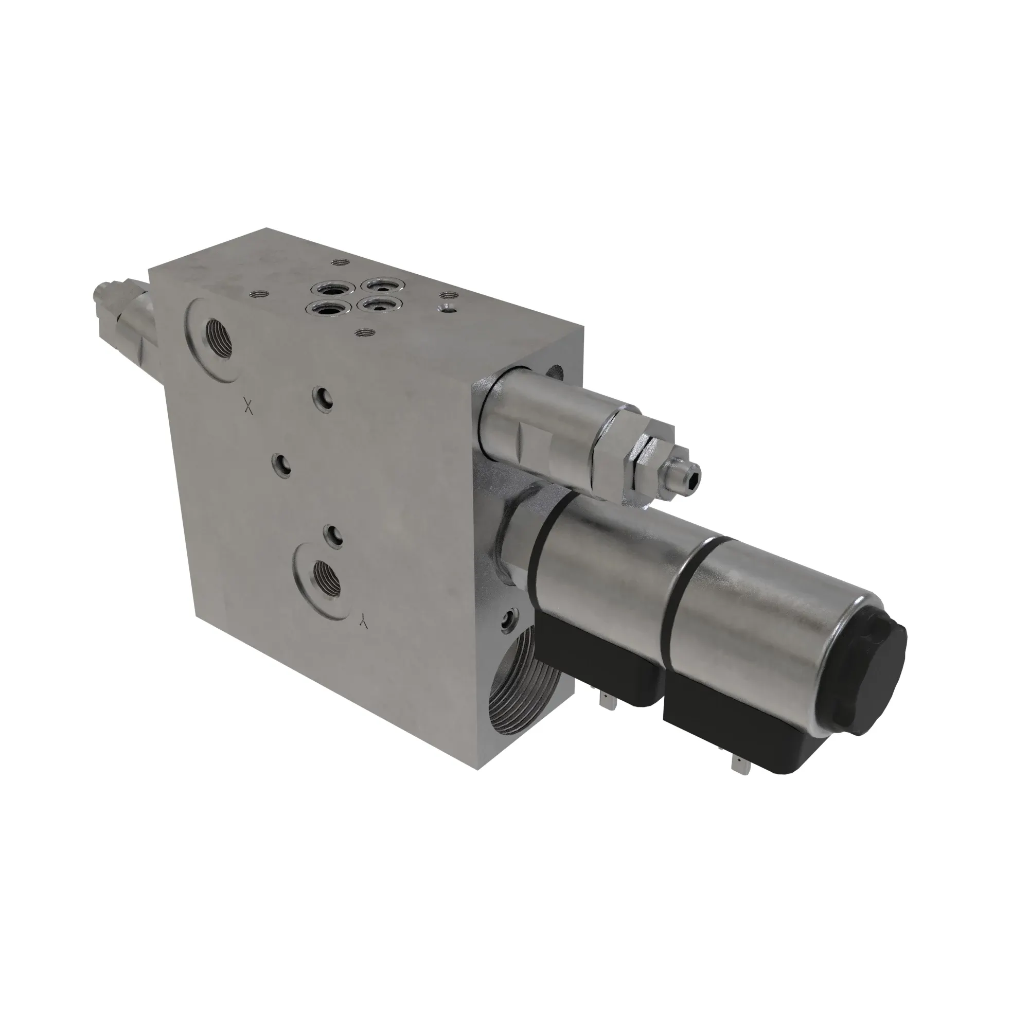 John Deere Headboard Hydraulic Line Valve Stack - F066232
