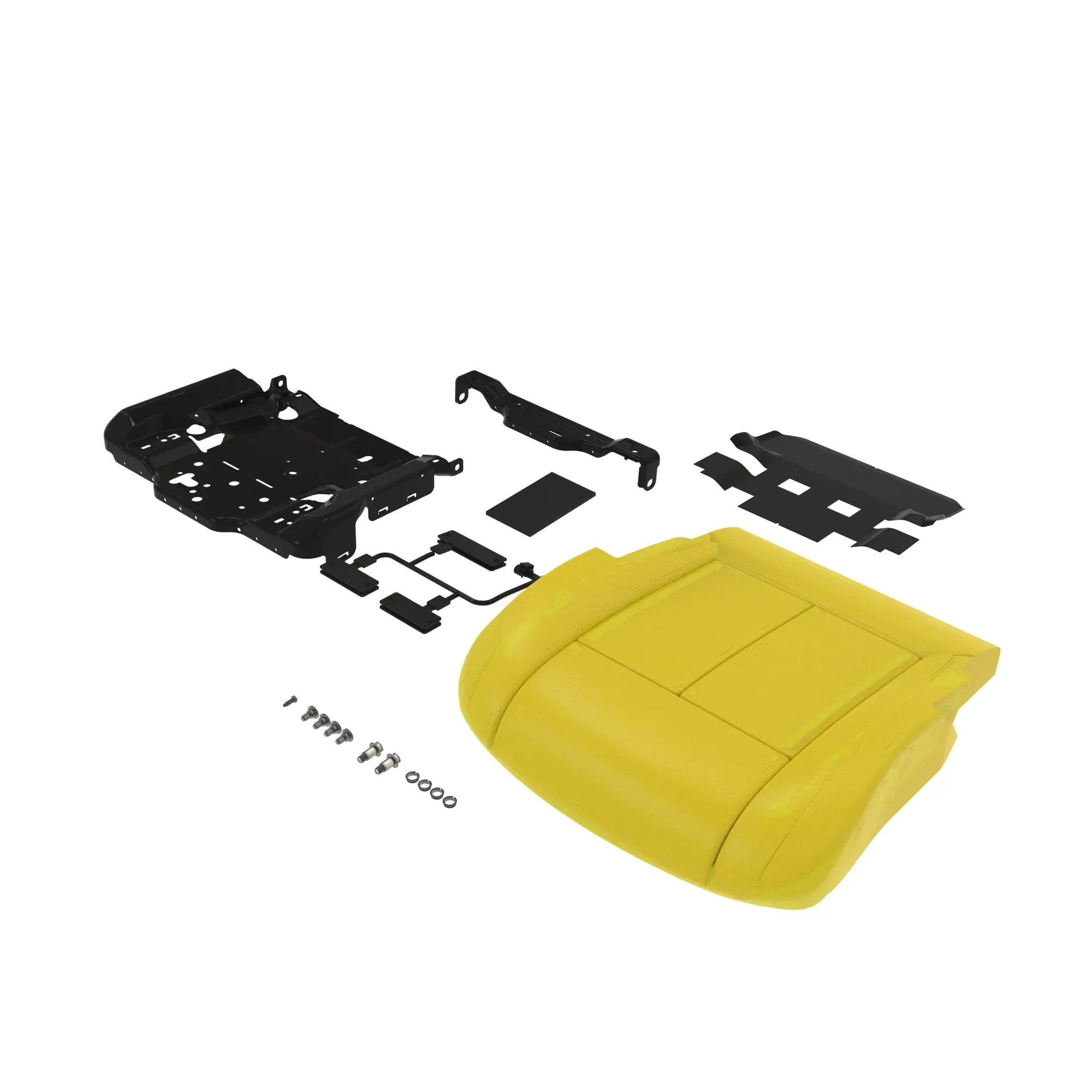 SELECT SEAT CUSHION ASSEMBLY WITH FRAME
