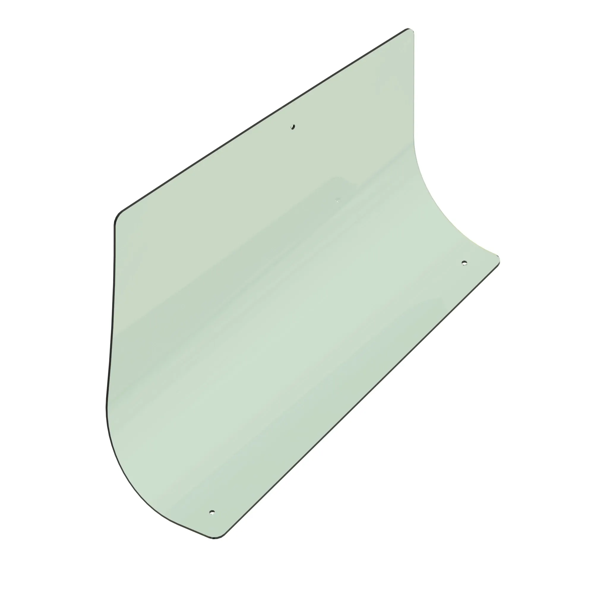 WINDOWPANE, GLASS, SIDE WINDOW, RH, TH