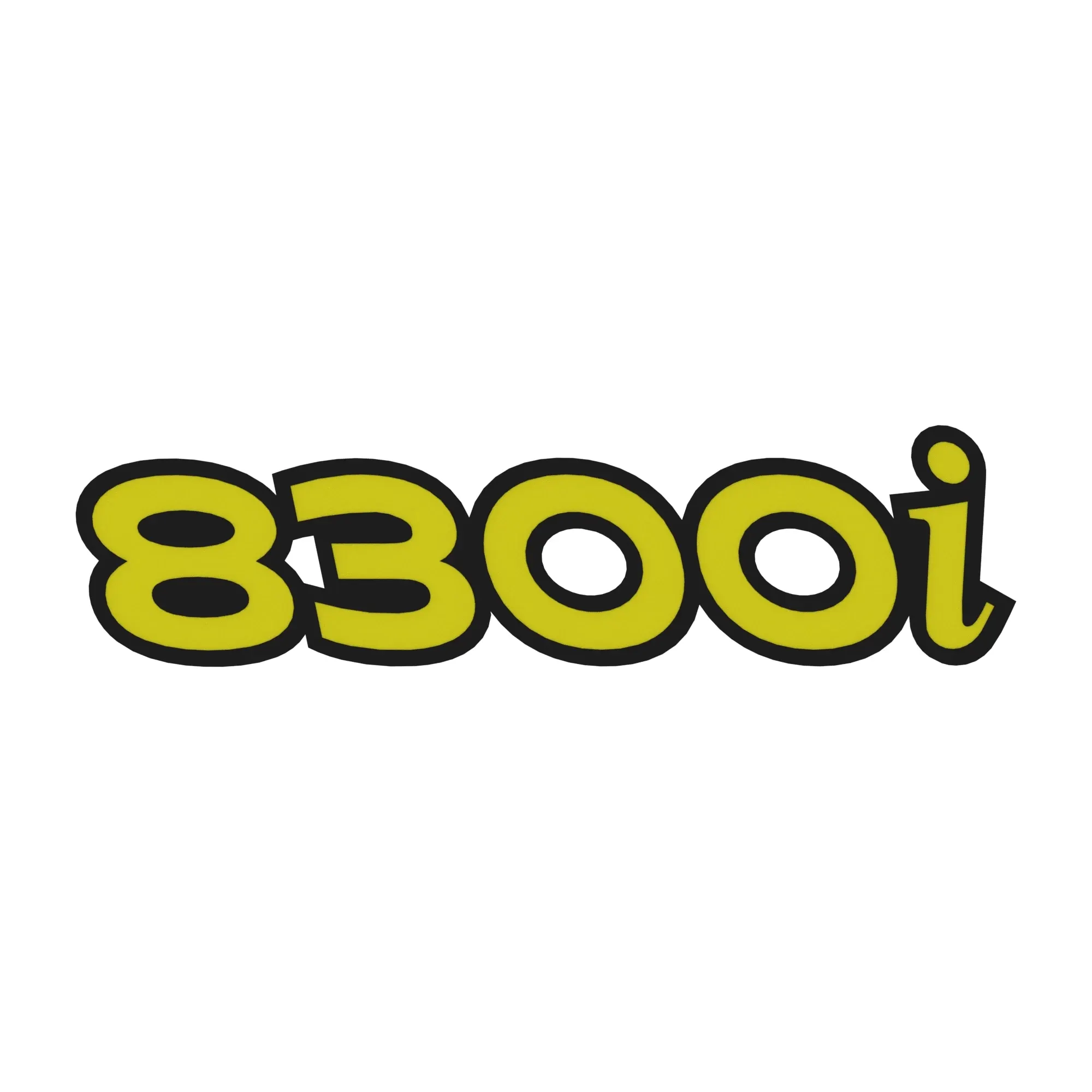Label, Model 8300I / LH