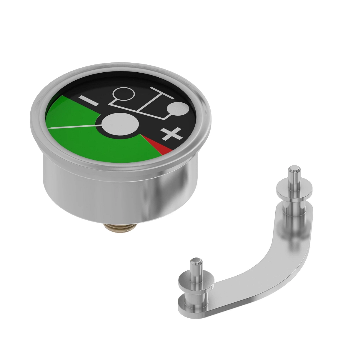 Gauge, Press.(Bale Density, 4000PSI)