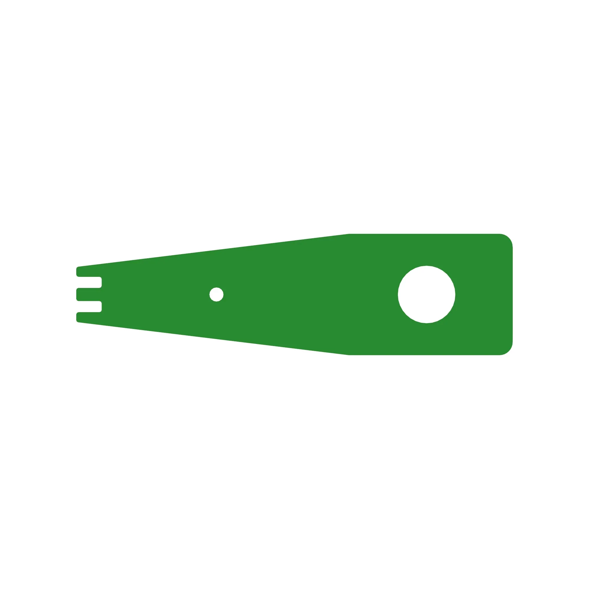 BRACKET, MIDFLOOR SHORT