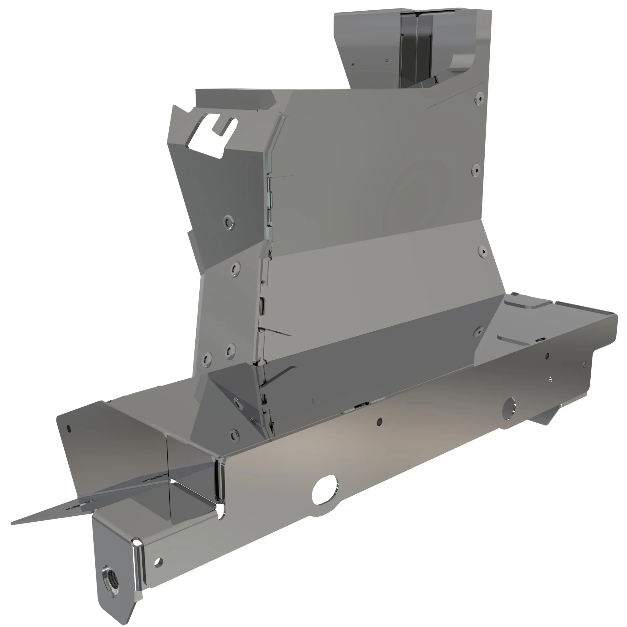 SST Cladding Heat Shield, Exhaust Manifold Exhaust Throttle